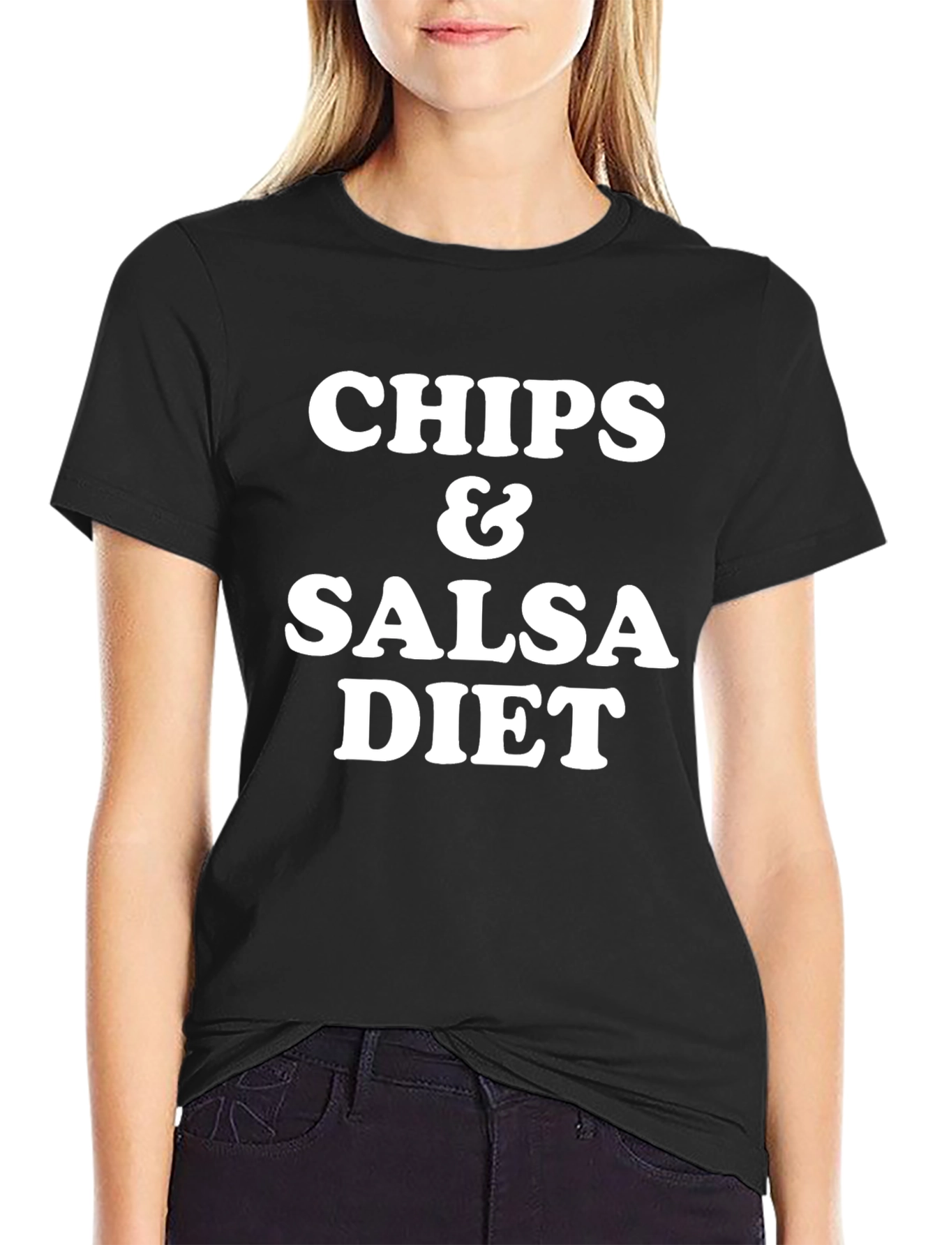 Chips & Salsa Diet Graphic T-Shirt