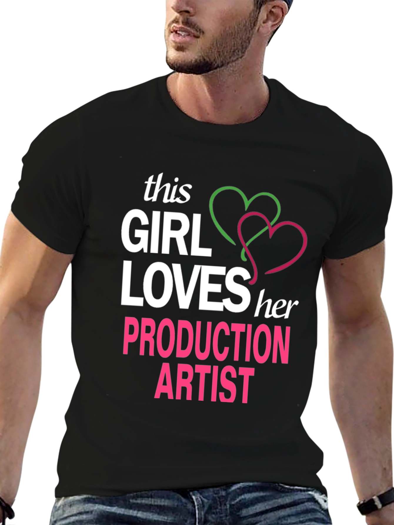 This Girl Loves Her Production Artist T-Shirt
