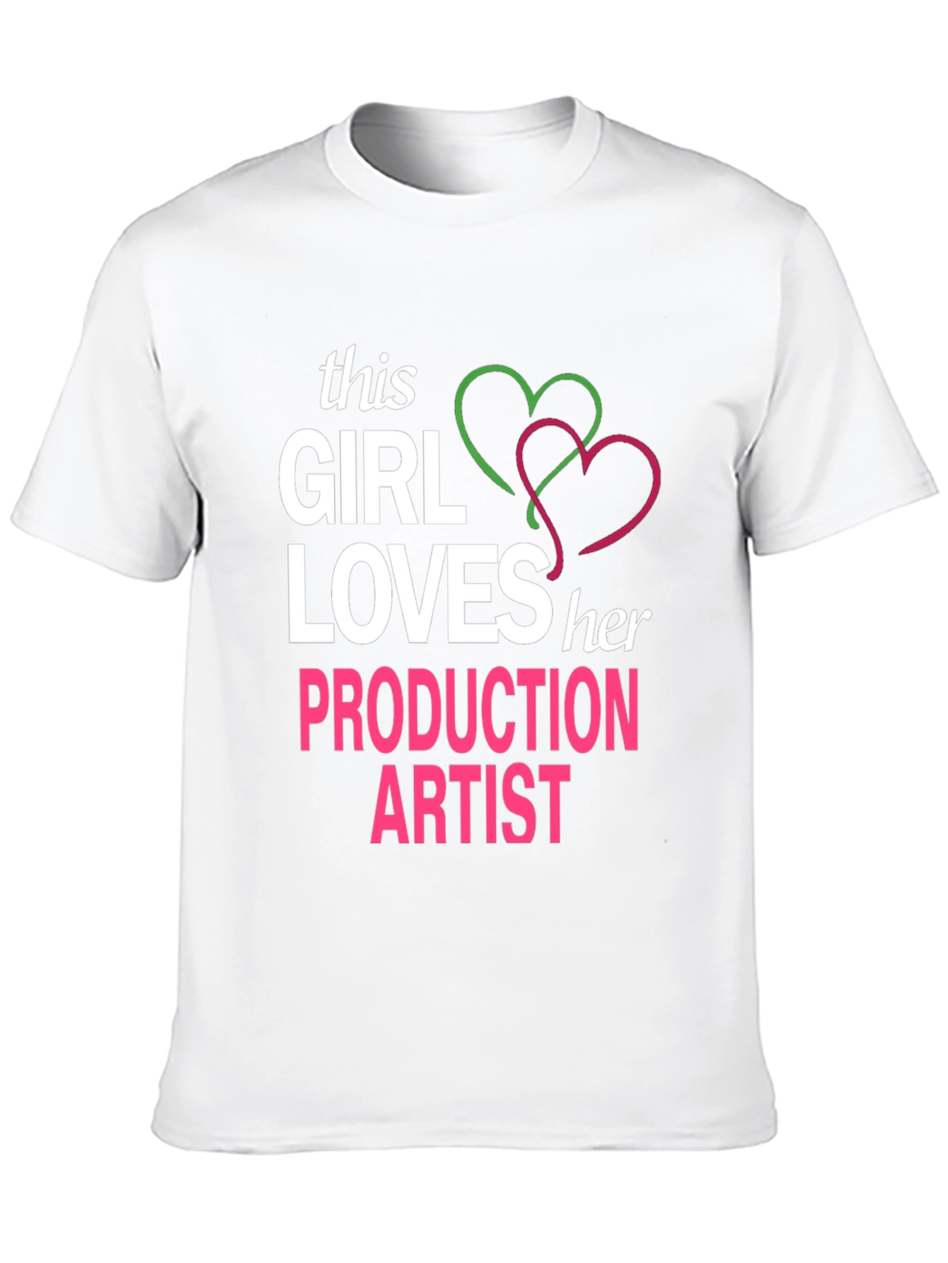 This Girl Loves Her Production Artist T-Shirt