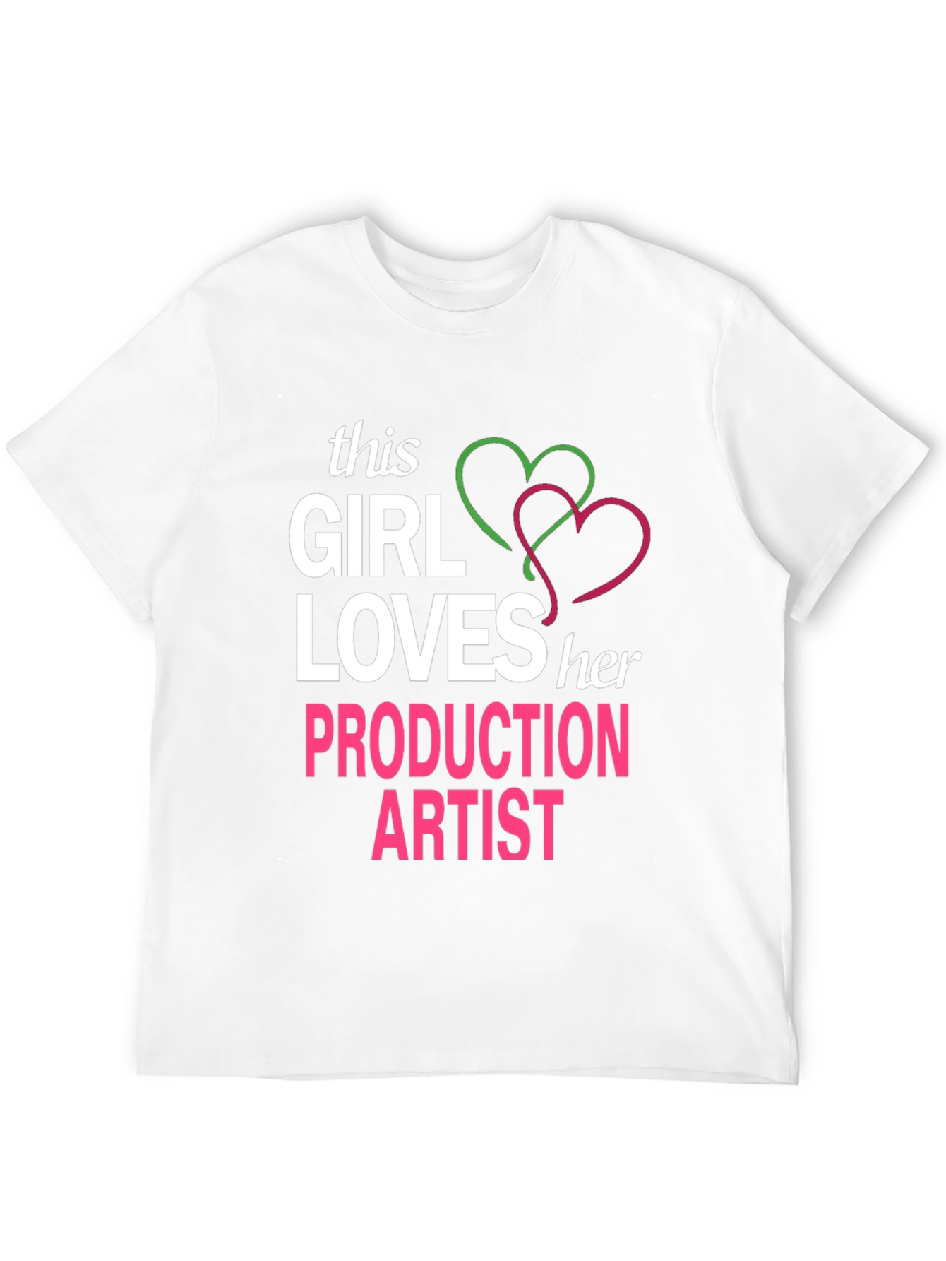 This Girl Loves Her Production Artist T-Shirt