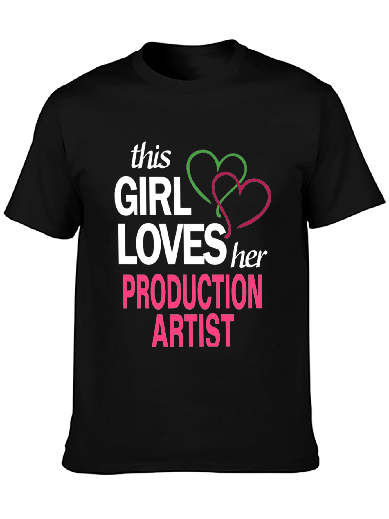 This Girl Loves Her Production Artist T-Shirt