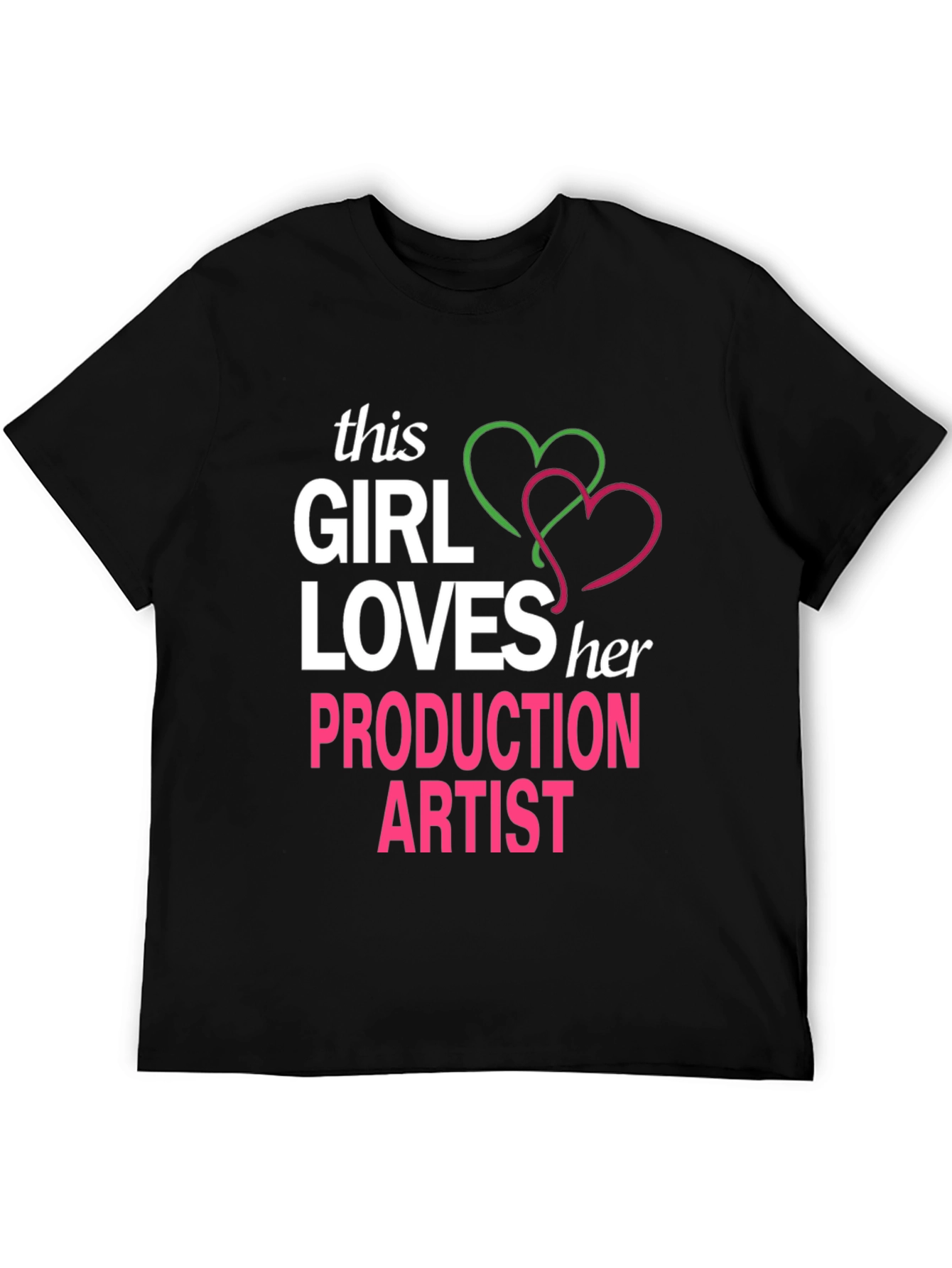 This Girl Loves Her Production Artist T-Shirt