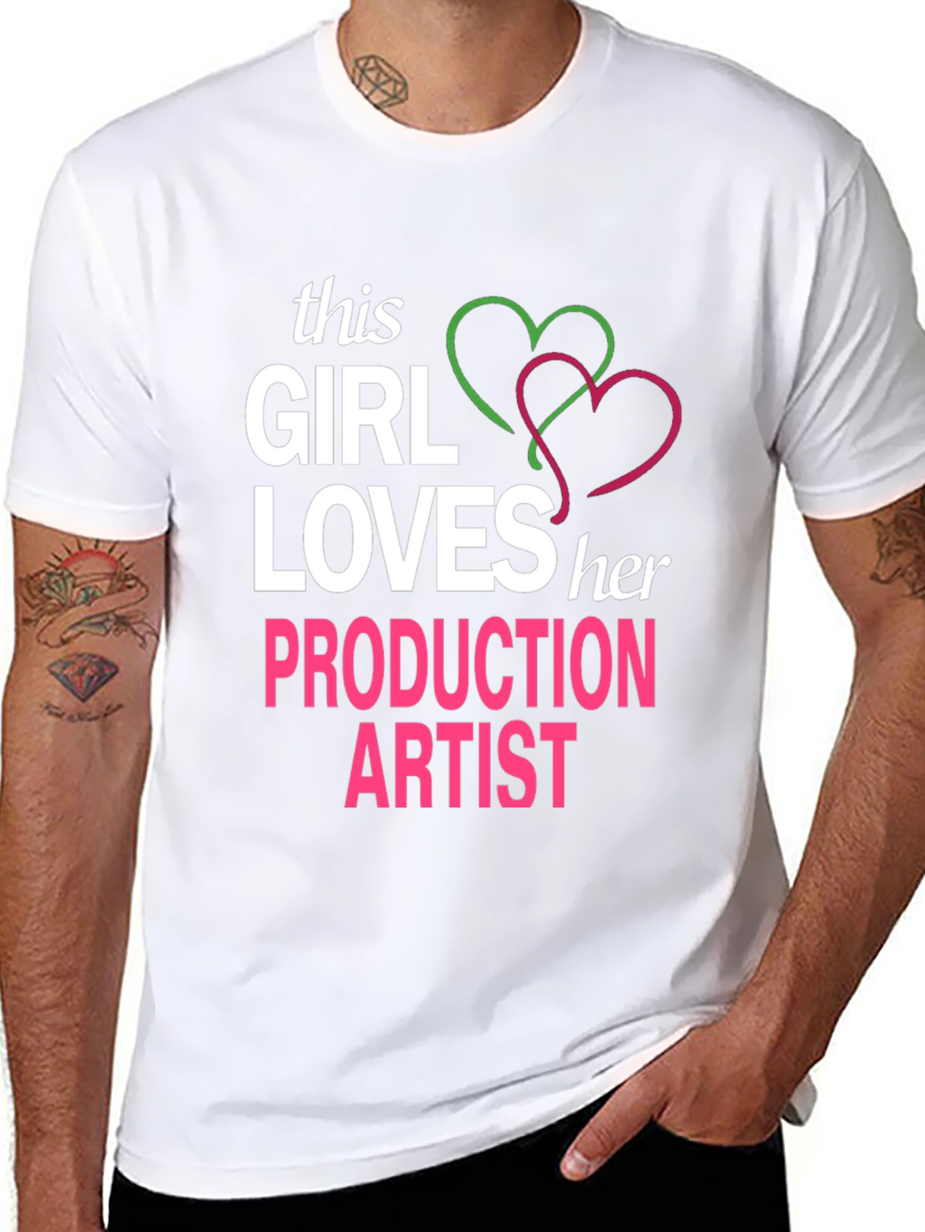 This Girl Loves Her Production Artist T-Shirt