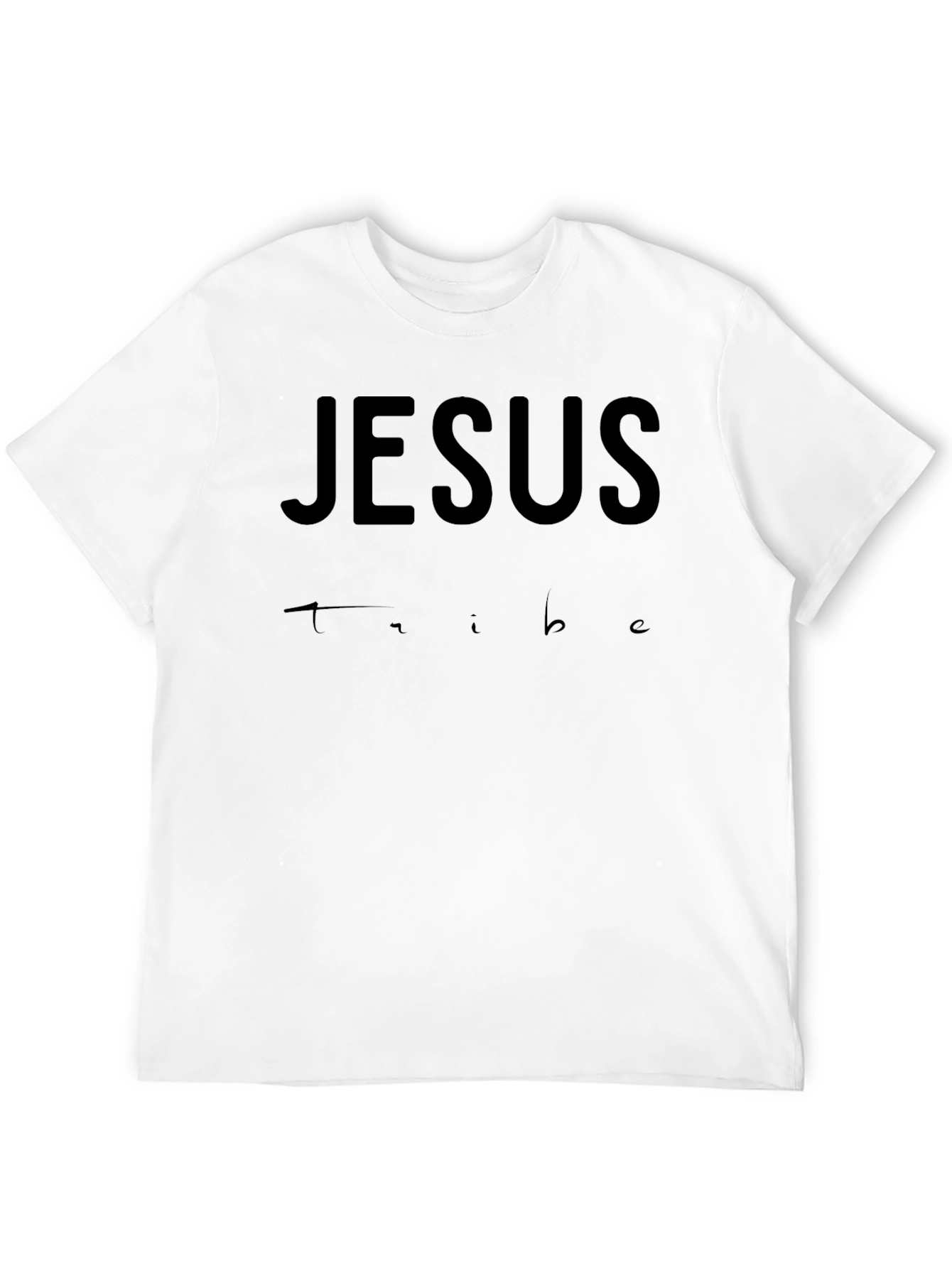 Jesus Tribe Black Crew Neck T-Shirt