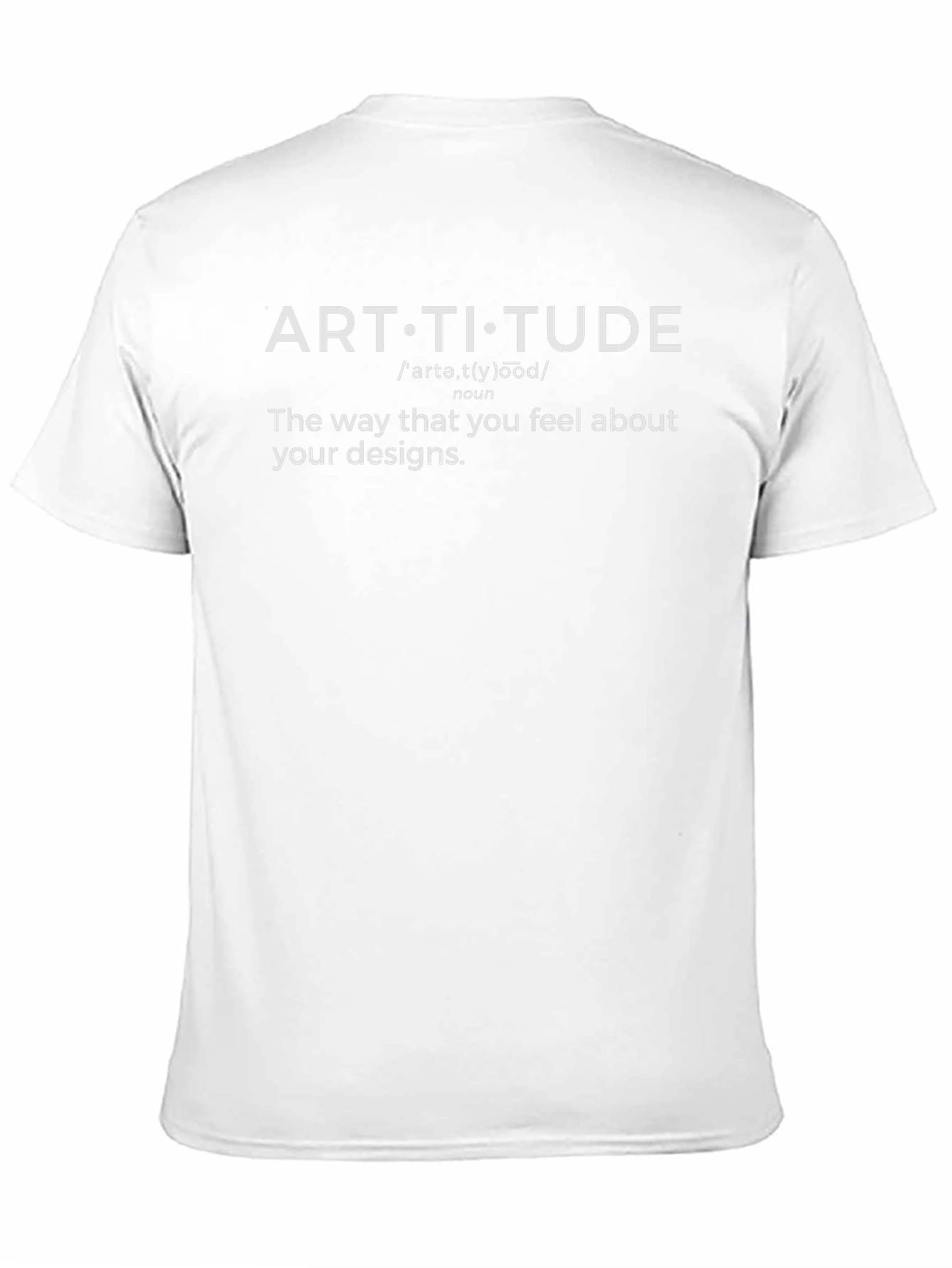 Art-titude Graphic T-Shirt - Design Lovers Apparel