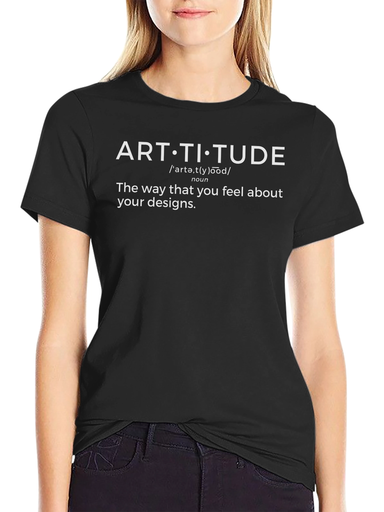 Art-titude Graphic T-Shirt - Design Lovers Apparel