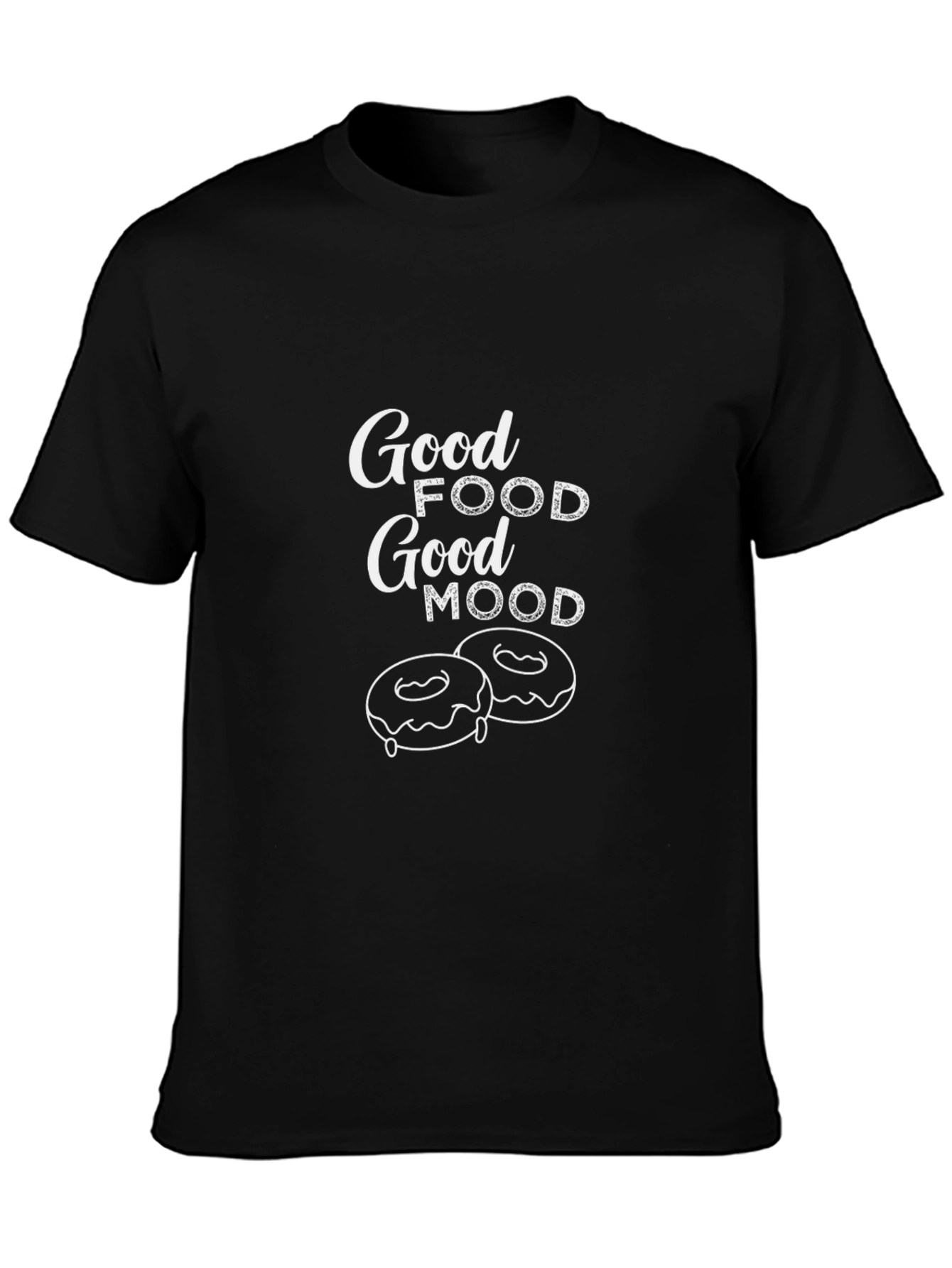 Good Food Good Mood Donut T-Shirt