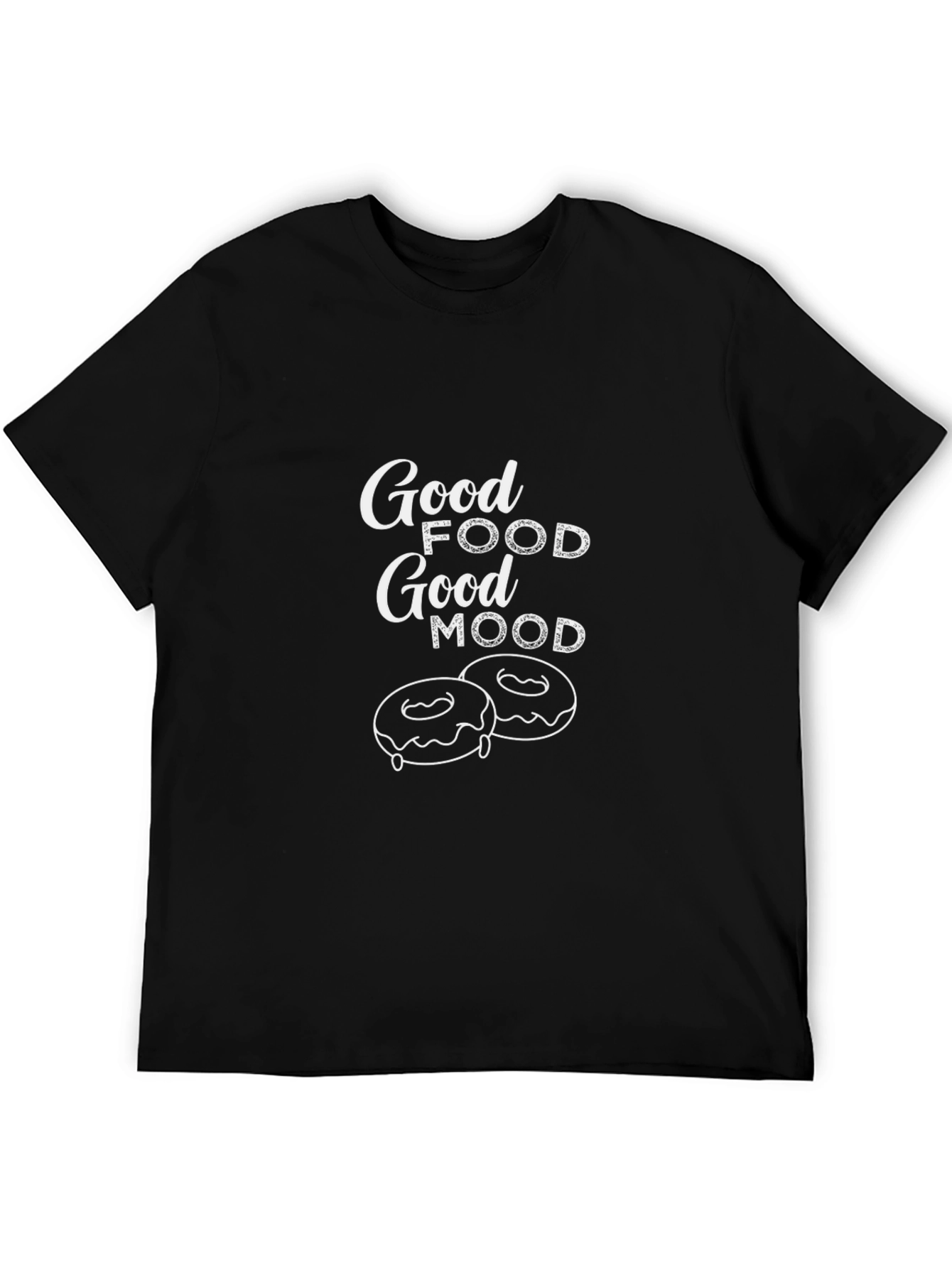 Good Food Good Mood Donut T-Shirt