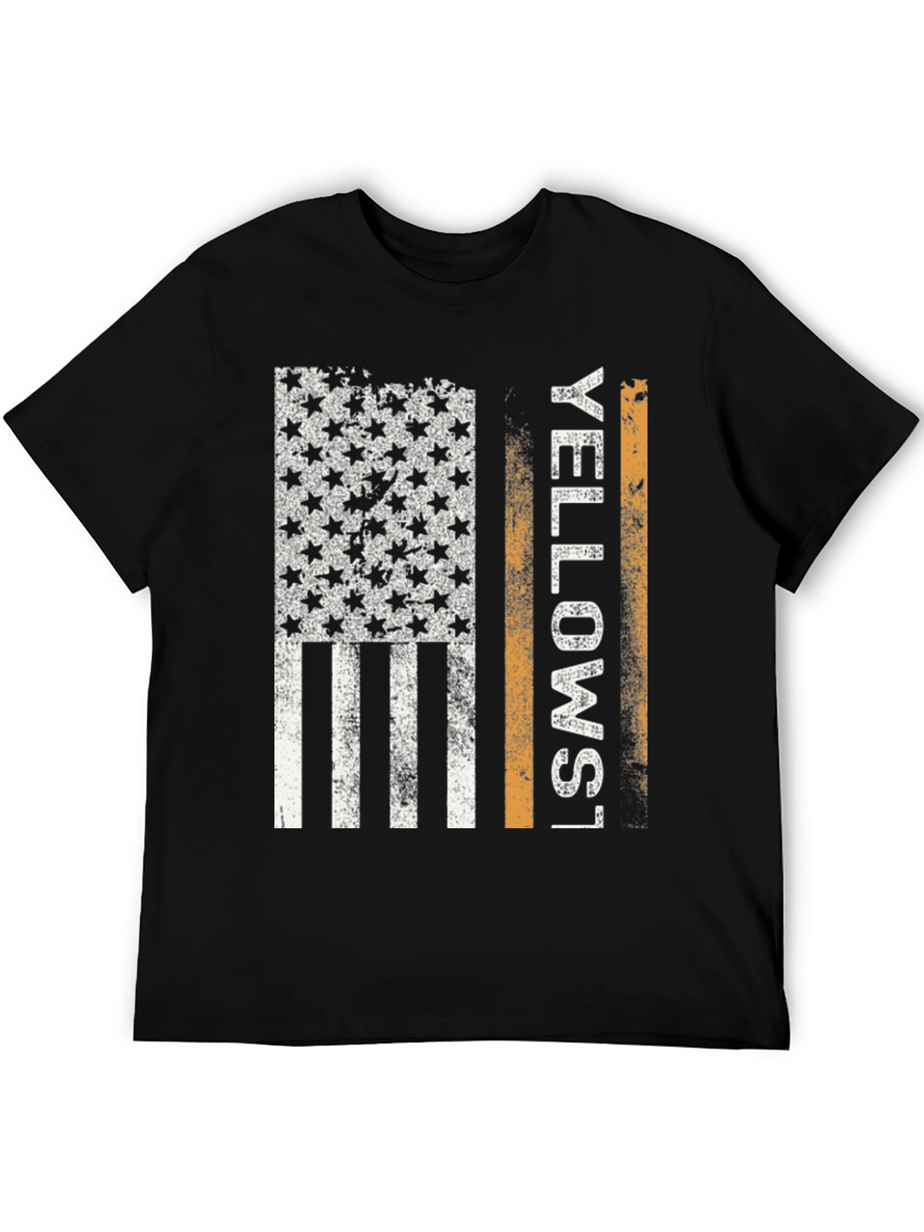 Yellowstone Flag Graphic T-Shirt