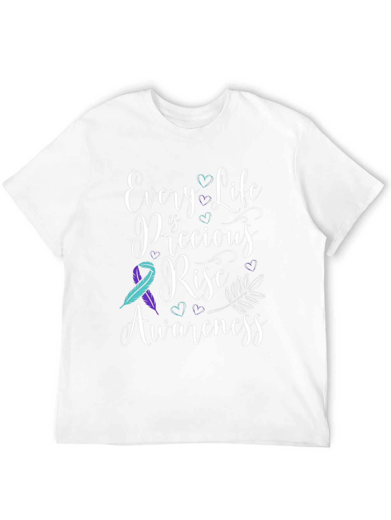 Every Life is Precious Tee: Suicide Awareness Shirt