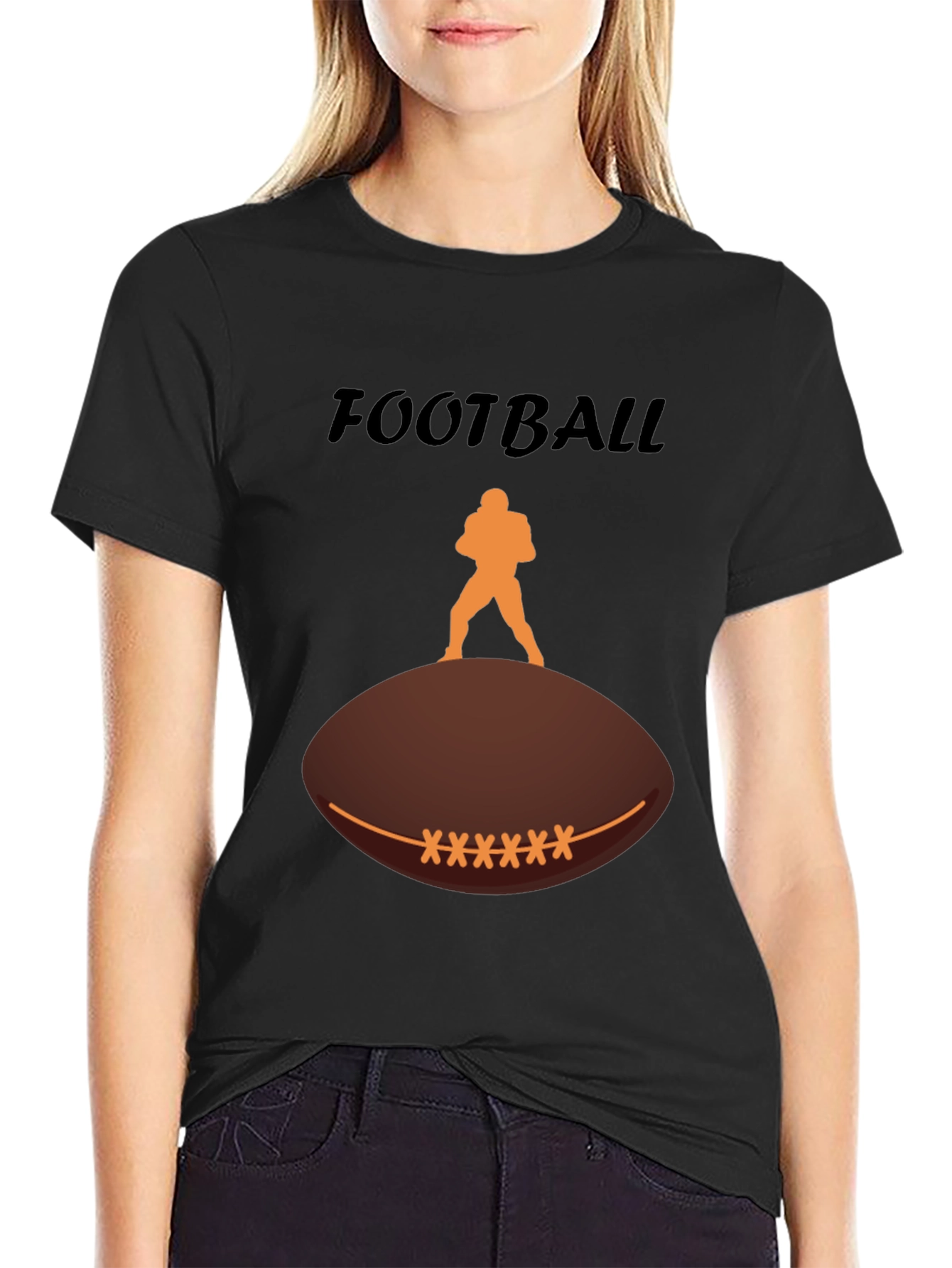 Football Graphic Tee - Game Day Ready!