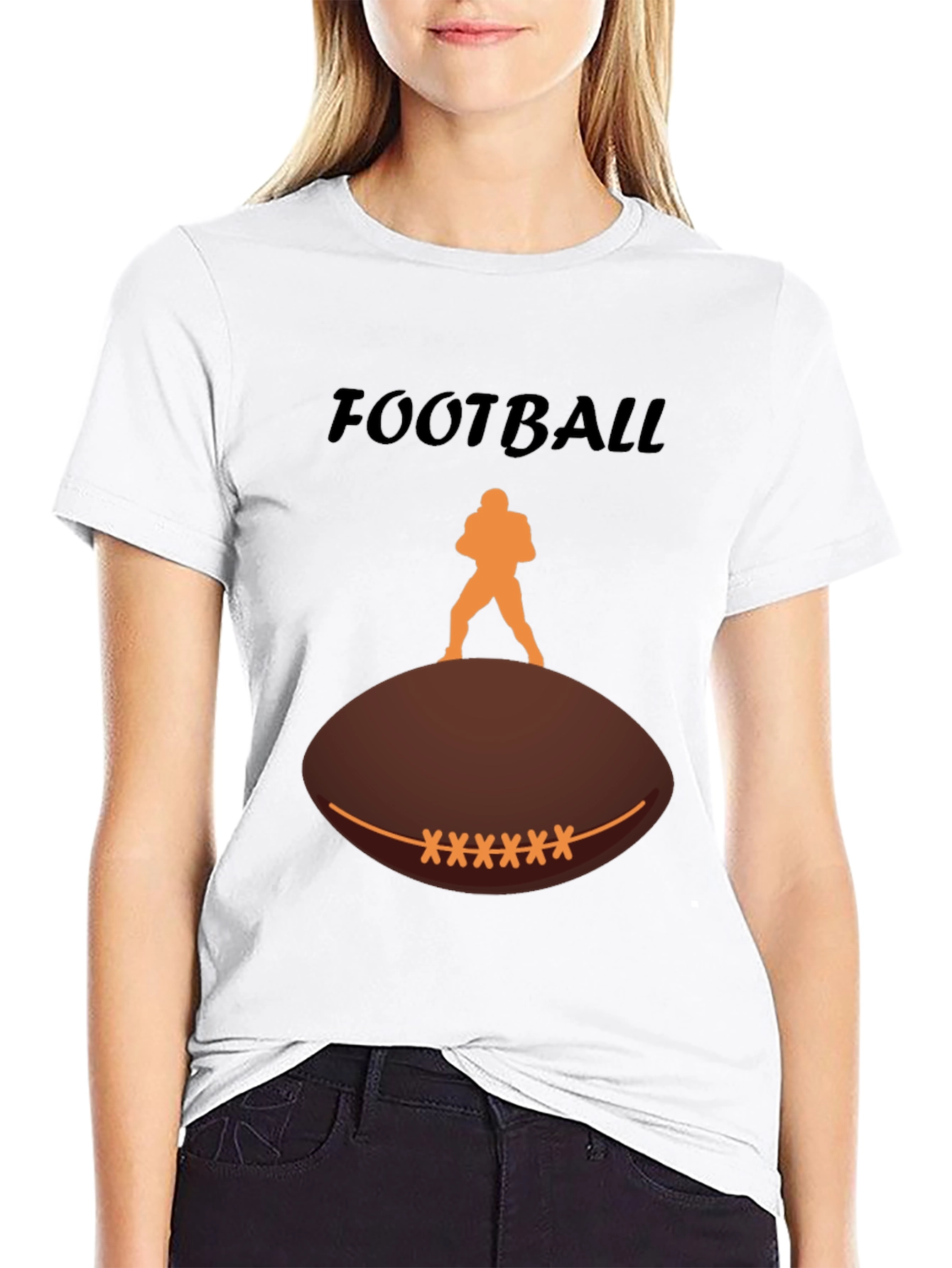 Football Graphic Tee - Game Day Ready!