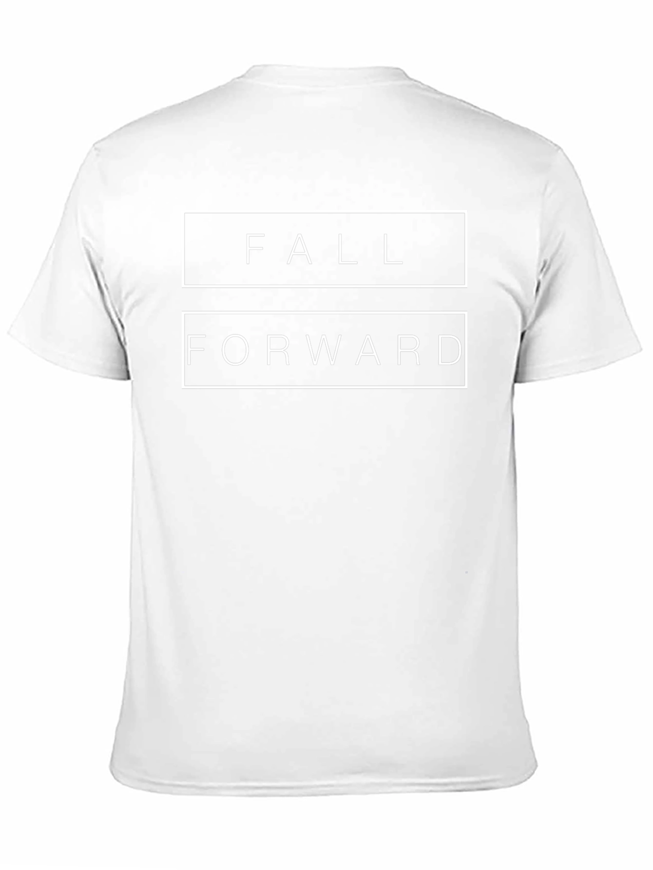 Fall Forward Graphic Tee - Black T-Shirt