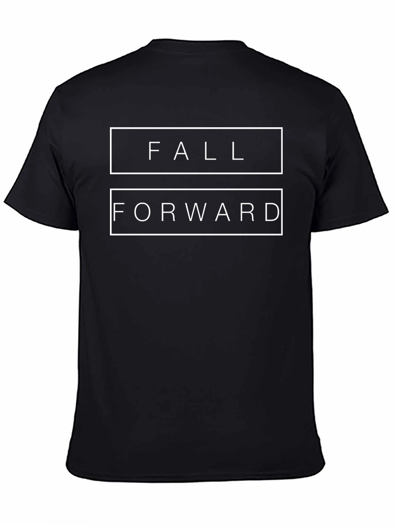 Fall Forward Graphic Tee - Black T-Shirt