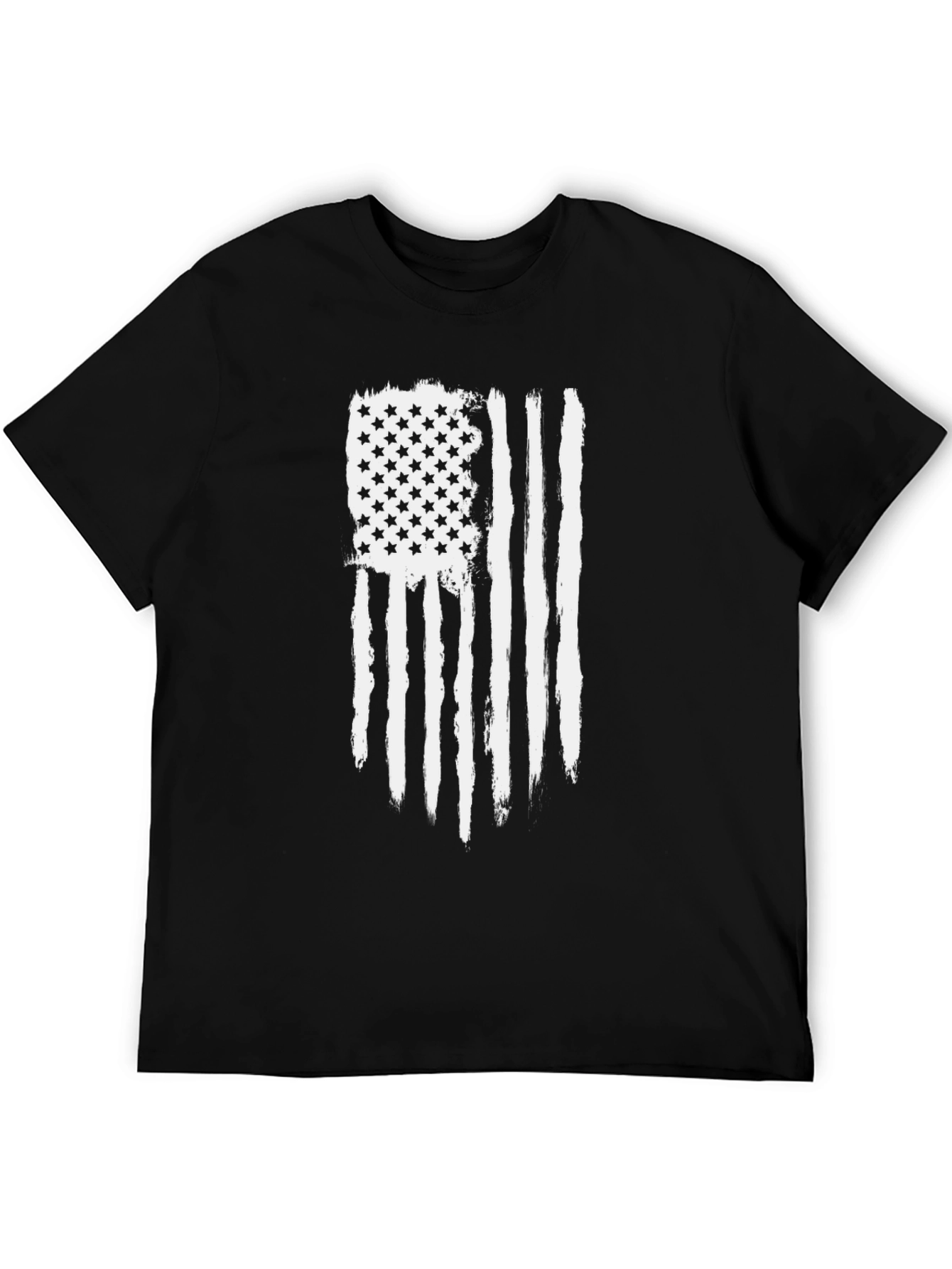 Distressed American Flag T-Shirt - Patriotic Style