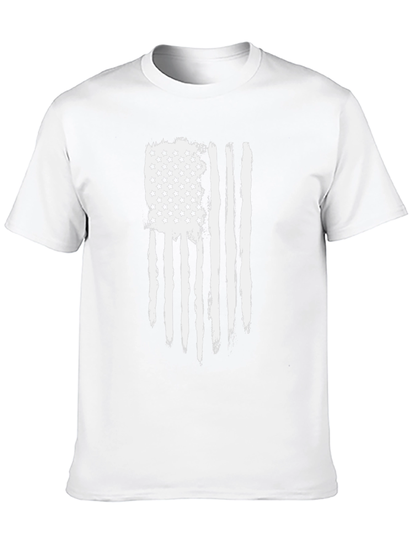 Distressed American Flag T-Shirt - Patriotic Style