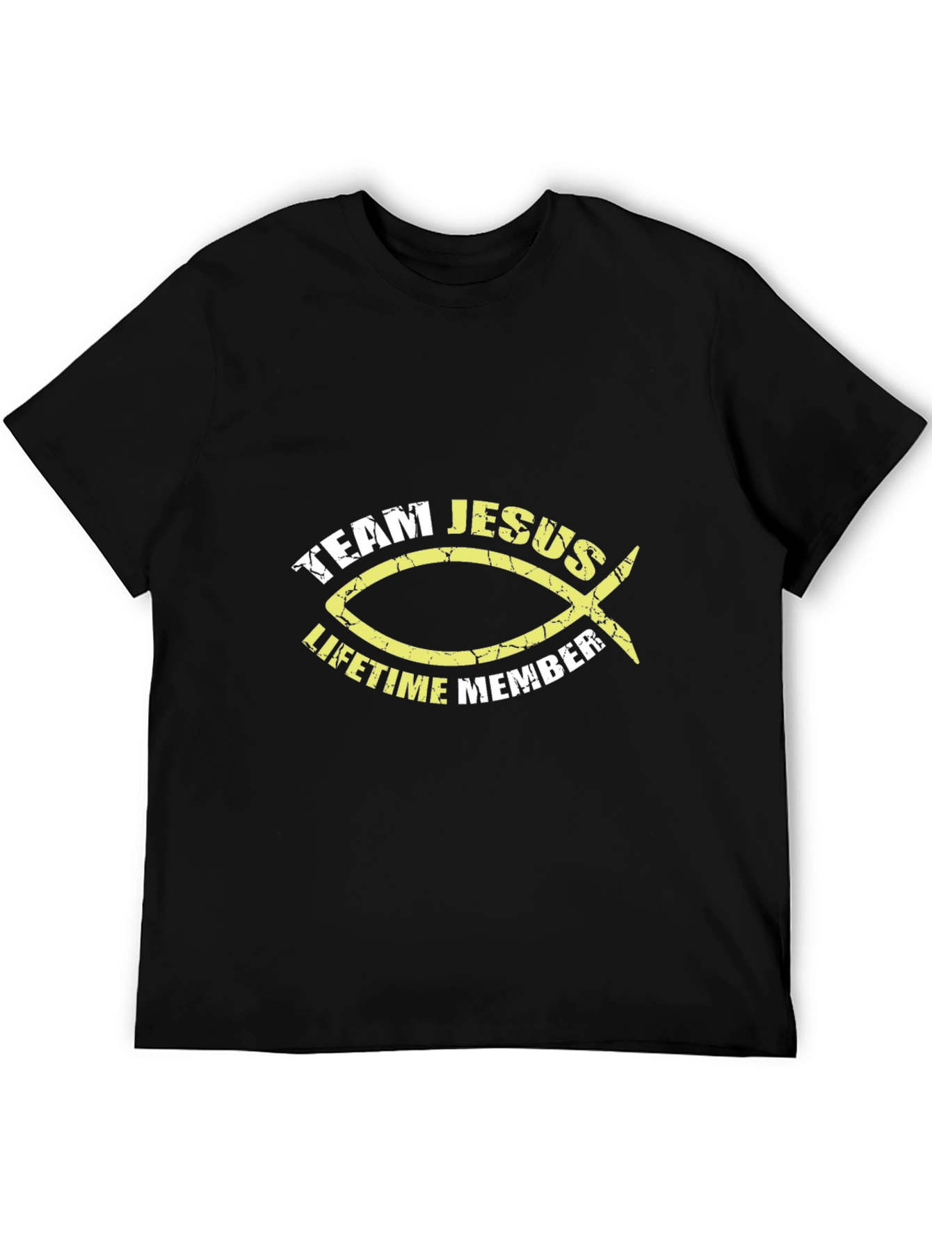 Team Jesus Lifetime Member Black T-Shirt