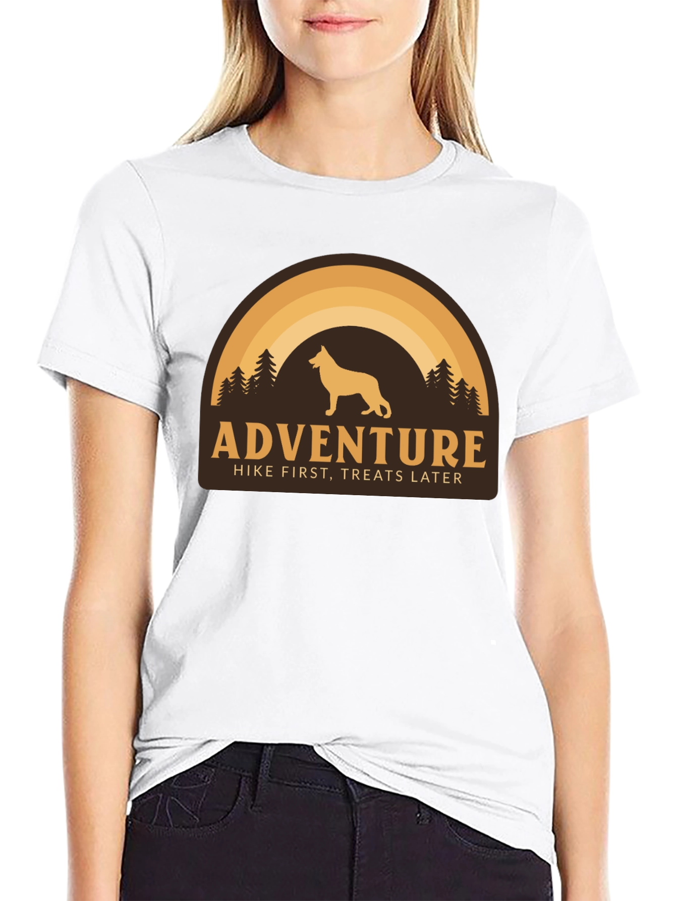 Adventure Dog T-Shirt - Hike First Treats Later