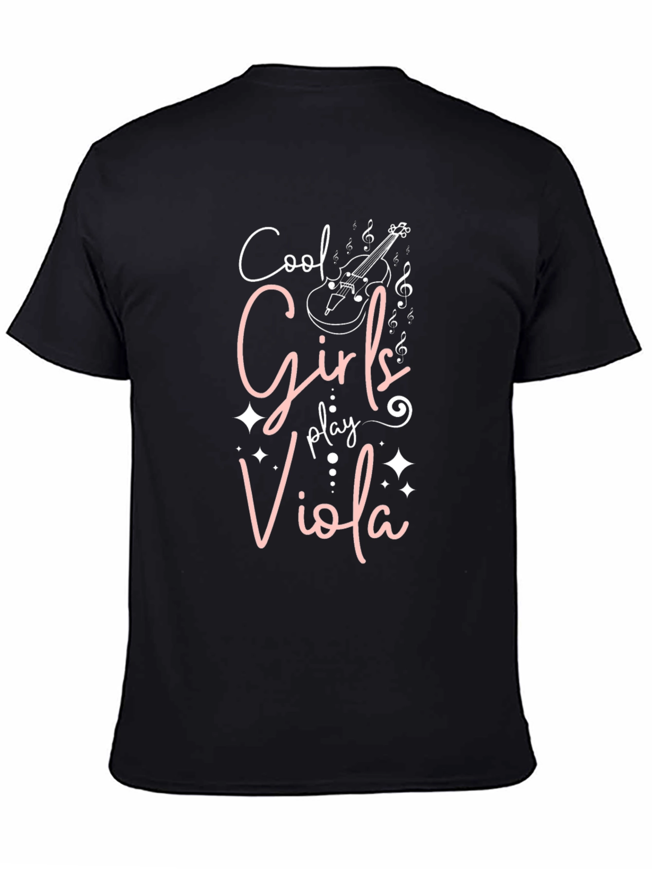Cool Girls Play Viola T-Shirt - Music Lover Tee