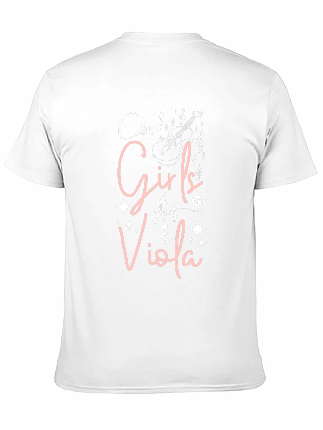Cool Girls Play Viola T-Shirt - Music Lover Tee