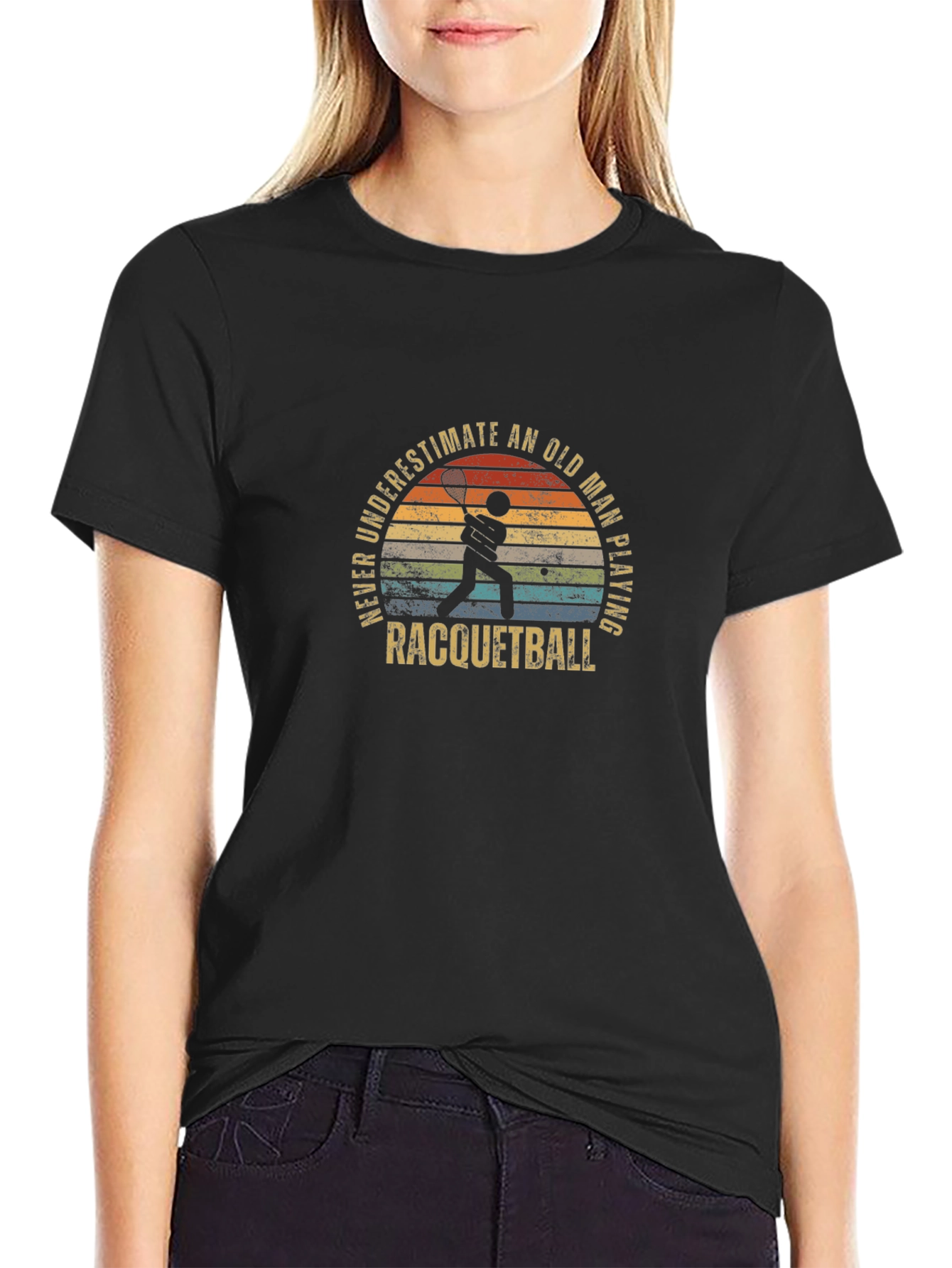 Racquetball Old Man T-Shirt