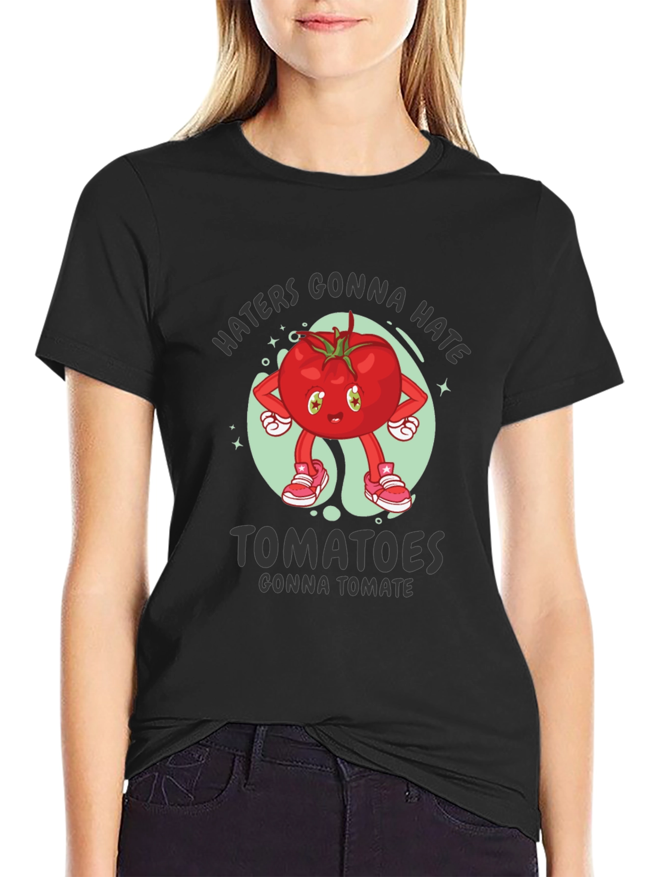Haters Gonna Hate Tomato Graphic Tee