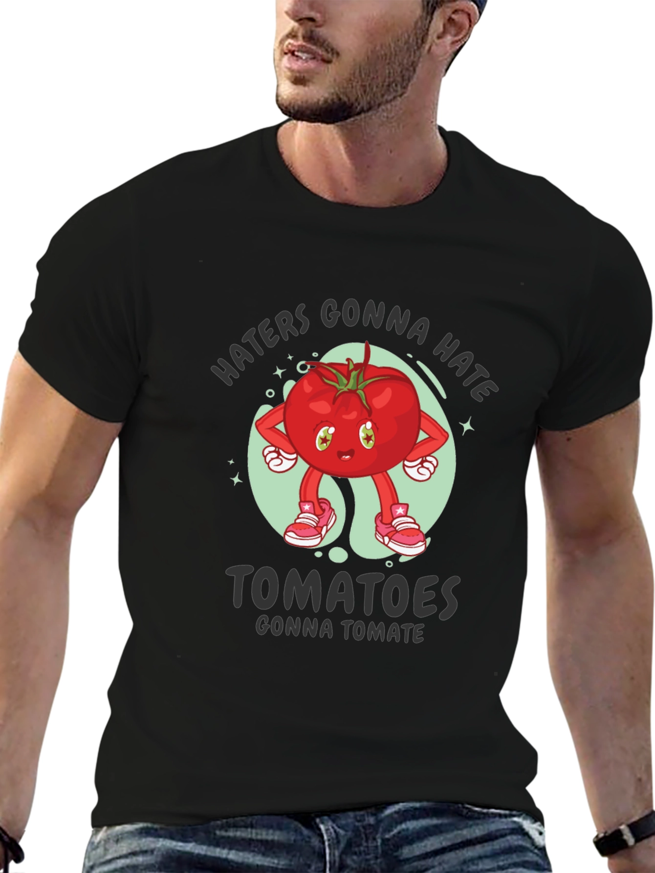 Haters Gonna Hate Tomato Graphic Tee