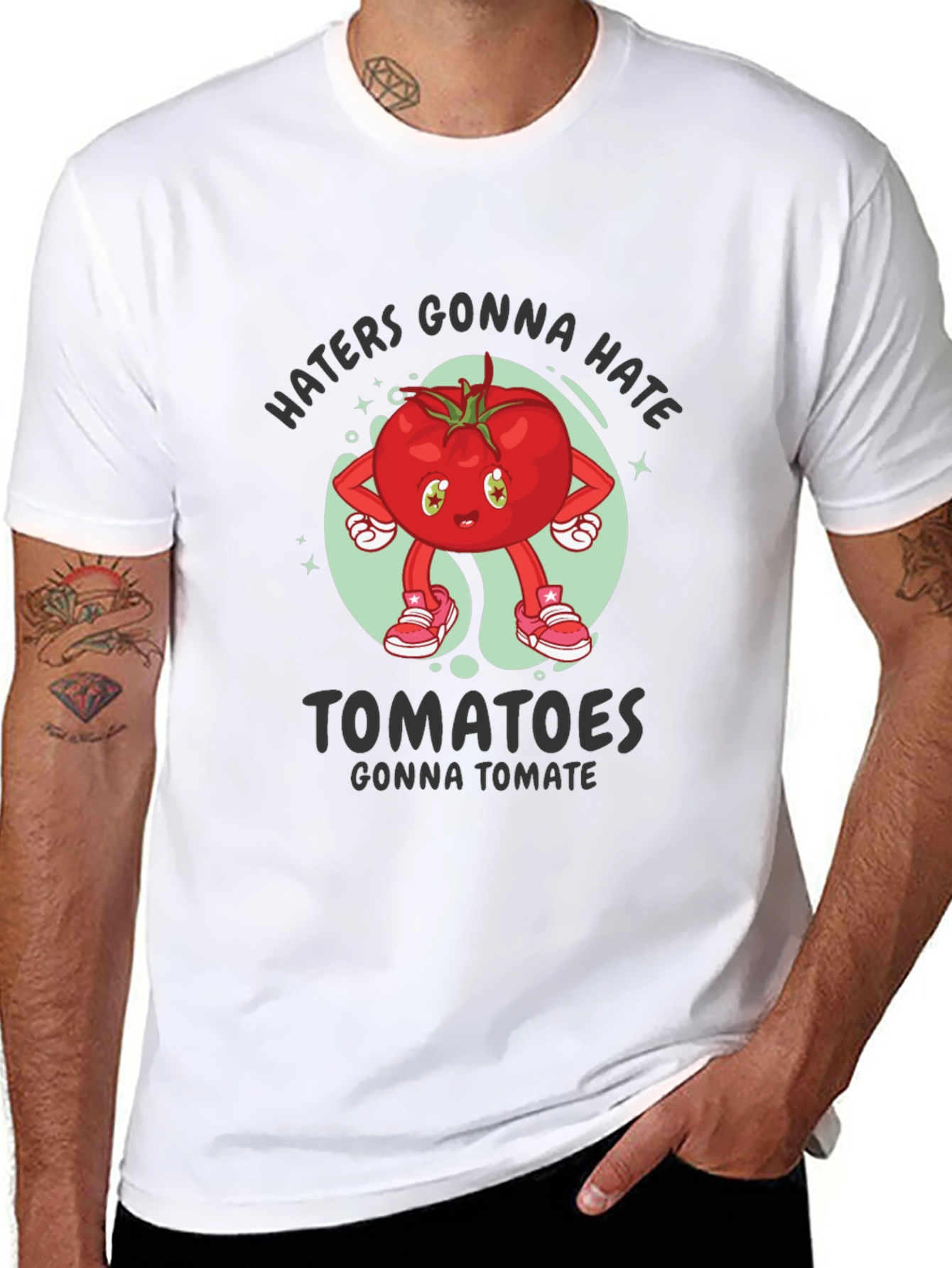 Haters Gonna Hate Tomato Graphic Tee