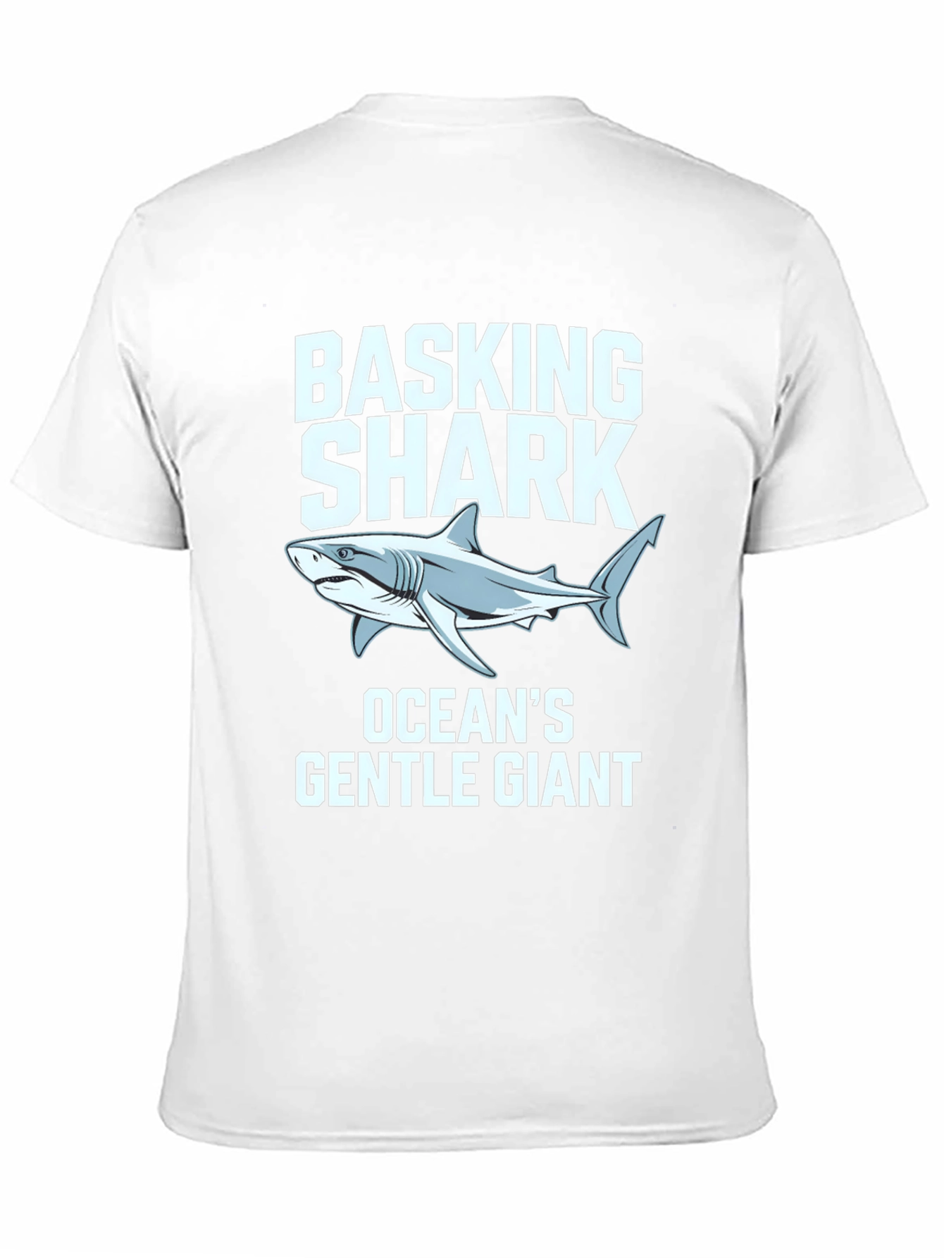 Basking Shark Oceans Gentle Giant Graphic T-Shirt