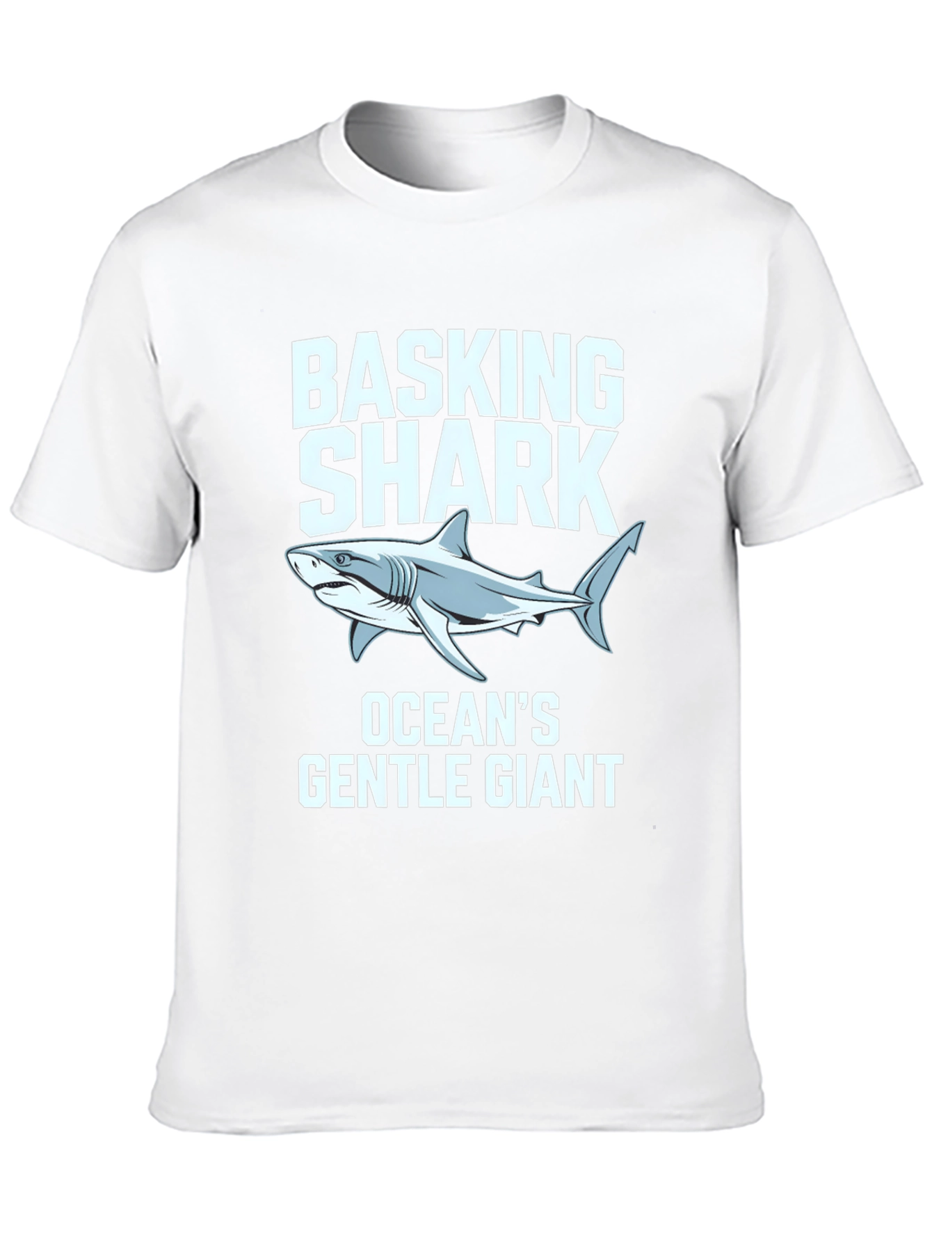 Basking Shark Oceans Gentle Giant Graphic T-Shirt
