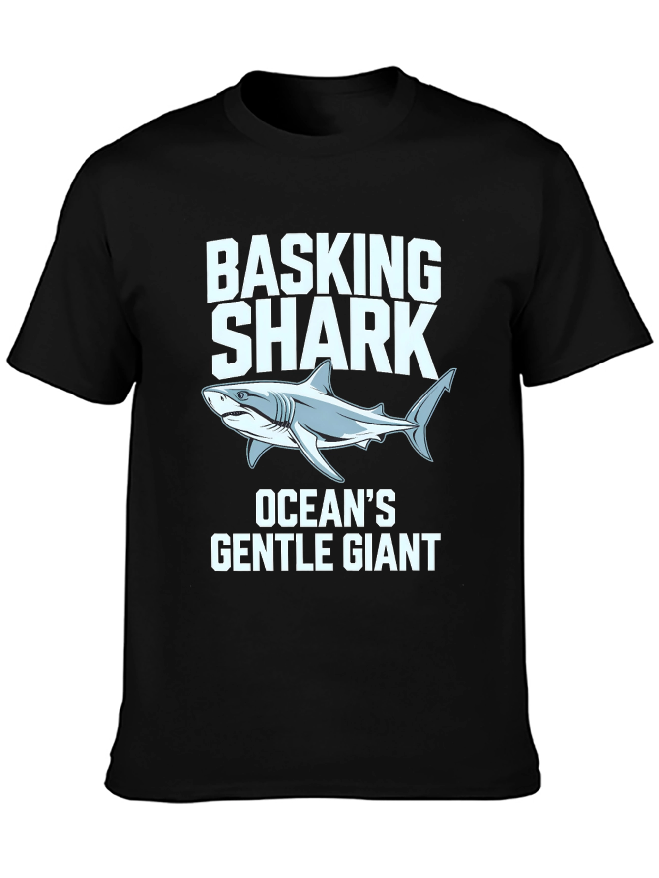 Basking Shark Oceans Gentle Giant Graphic T-Shirt