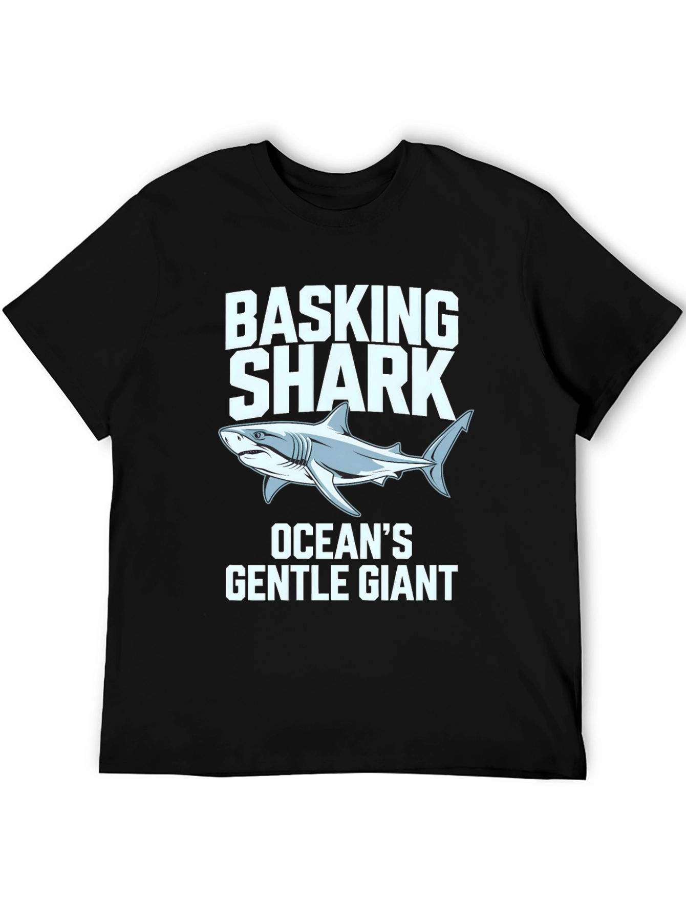 Basking Shark Oceans Gentle Giant Graphic T-Shirt