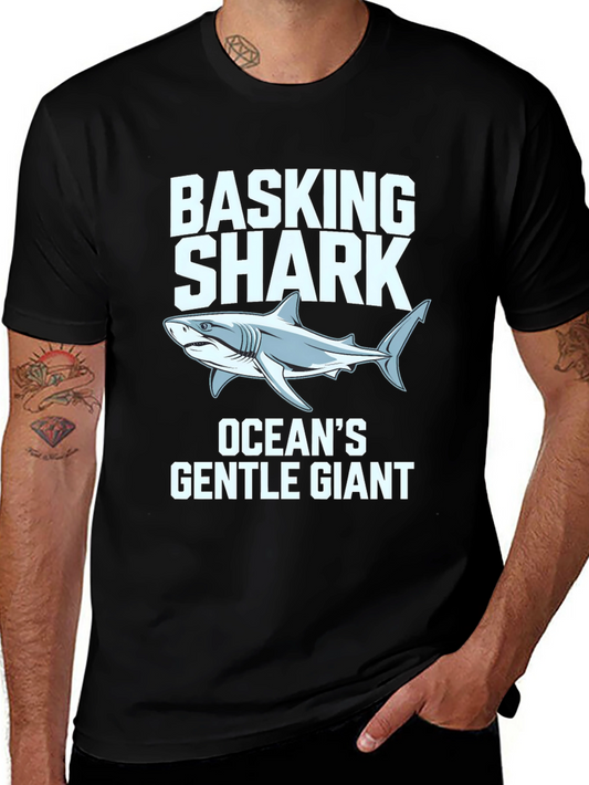 Basking Shark Oceans Gentle Giant Graphic T-Shirt