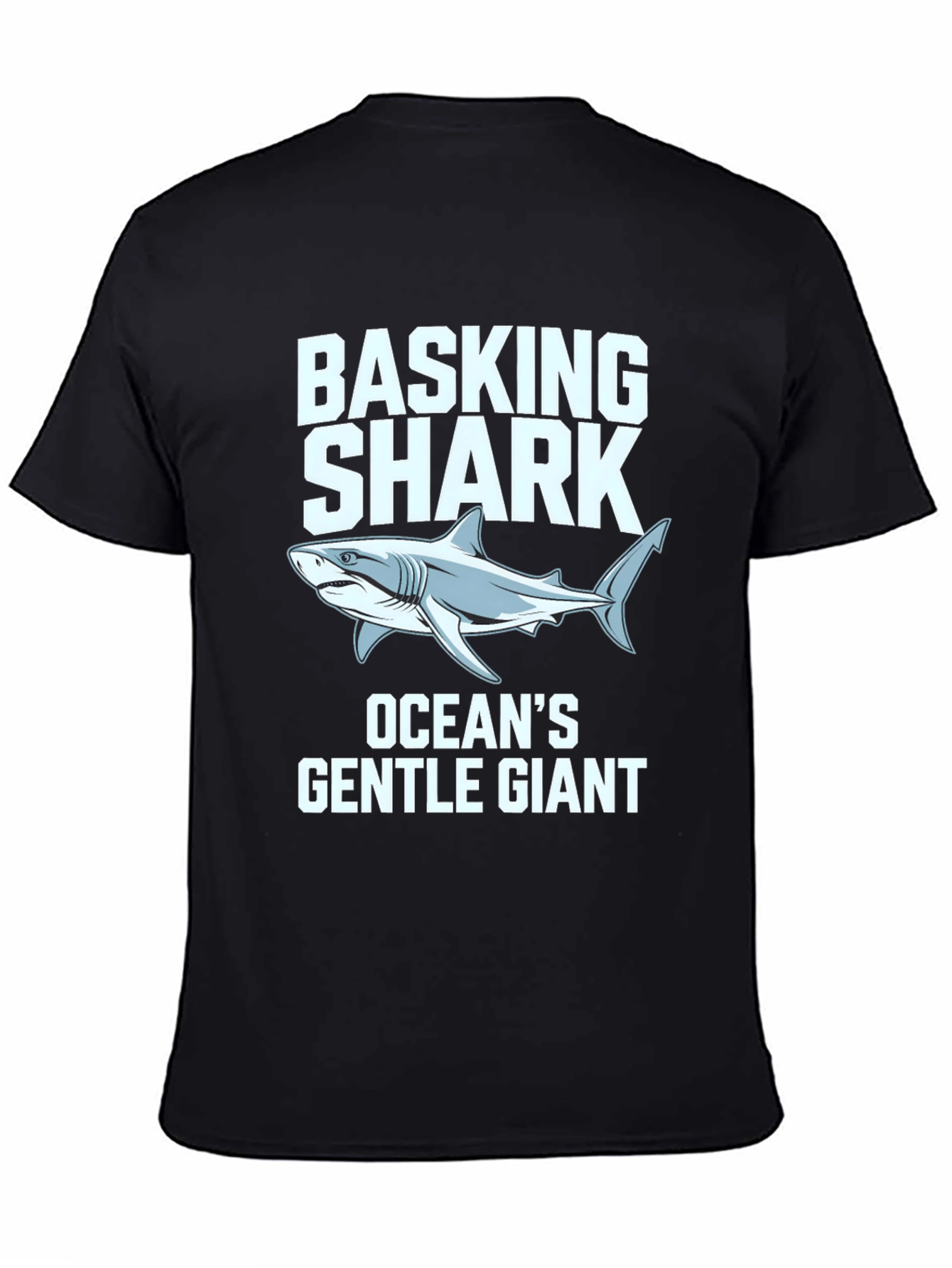 Basking Shark Oceans Gentle Giant Graphic T-Shirt
