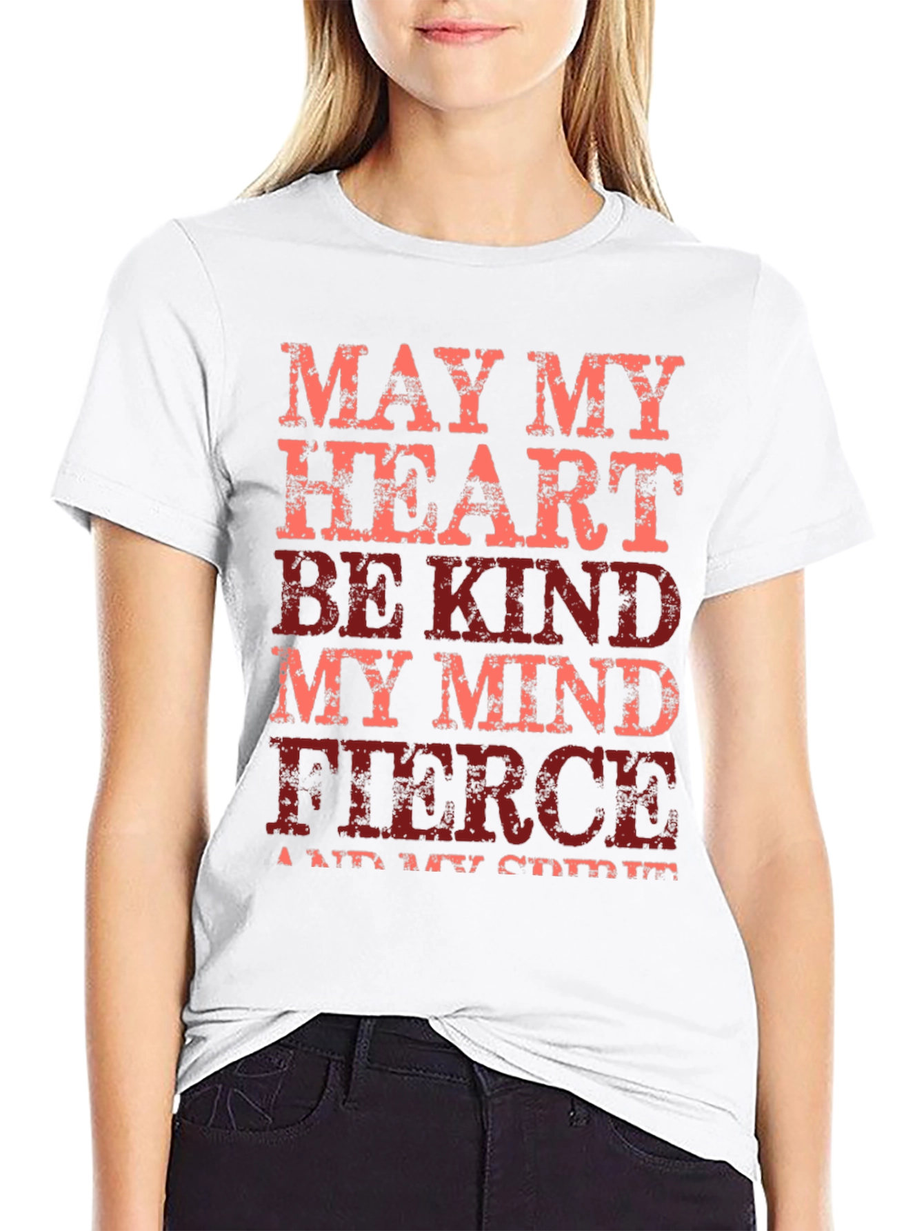 Kind Heart Fierce Mind Graphic T-Shirt