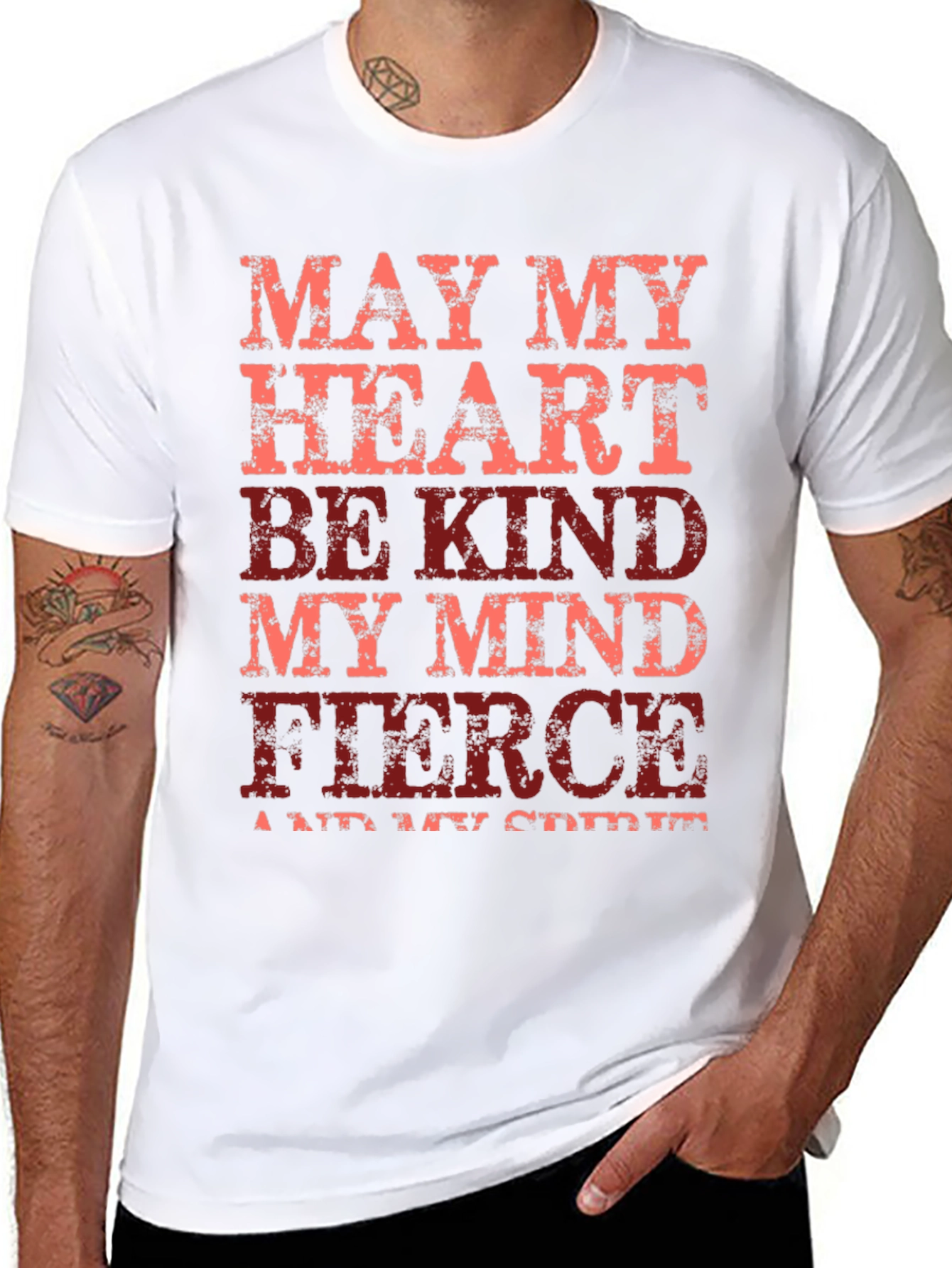Kind Heart Fierce Mind Graphic T-Shirt