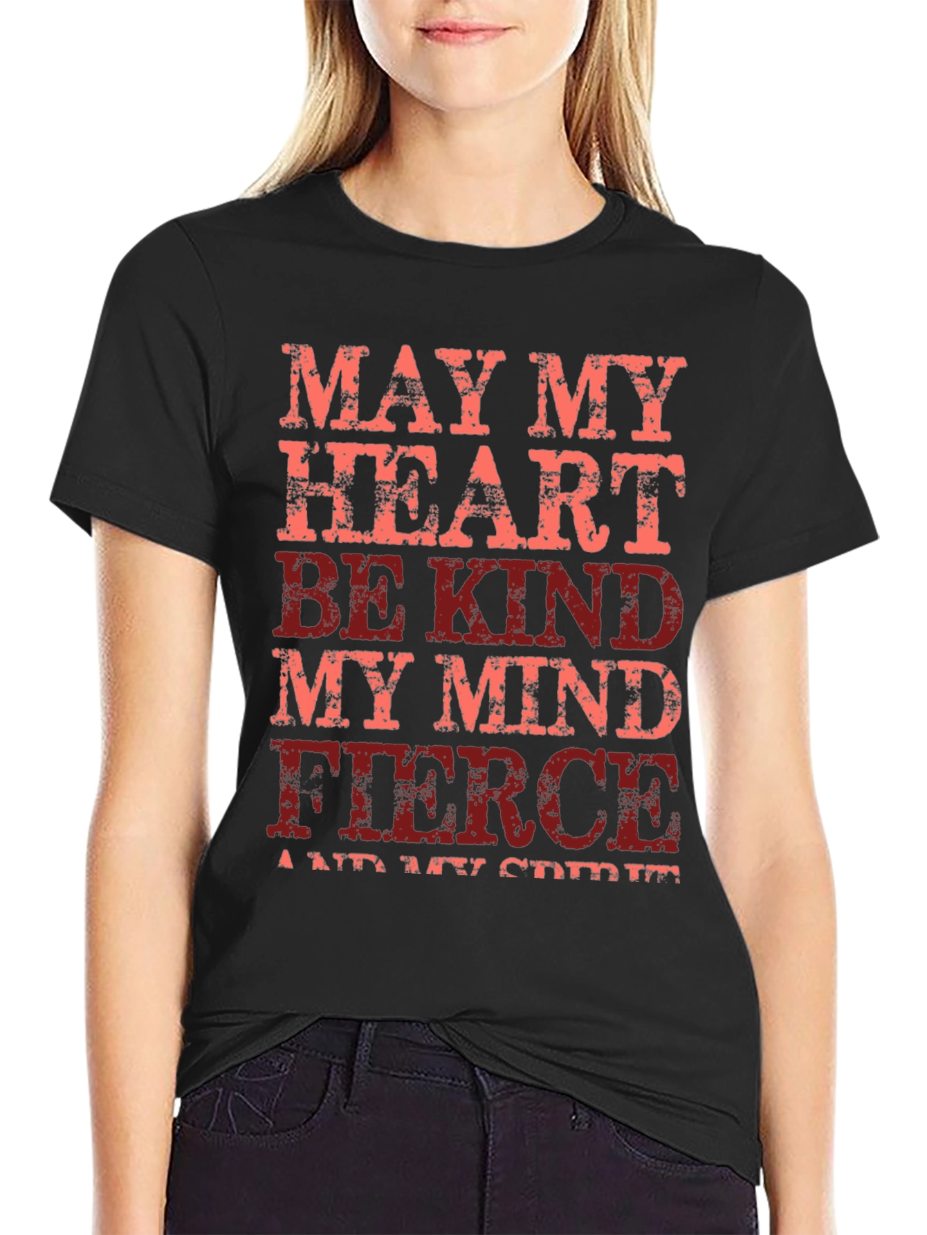Kind Heart Fierce Mind Graphic T-Shirt