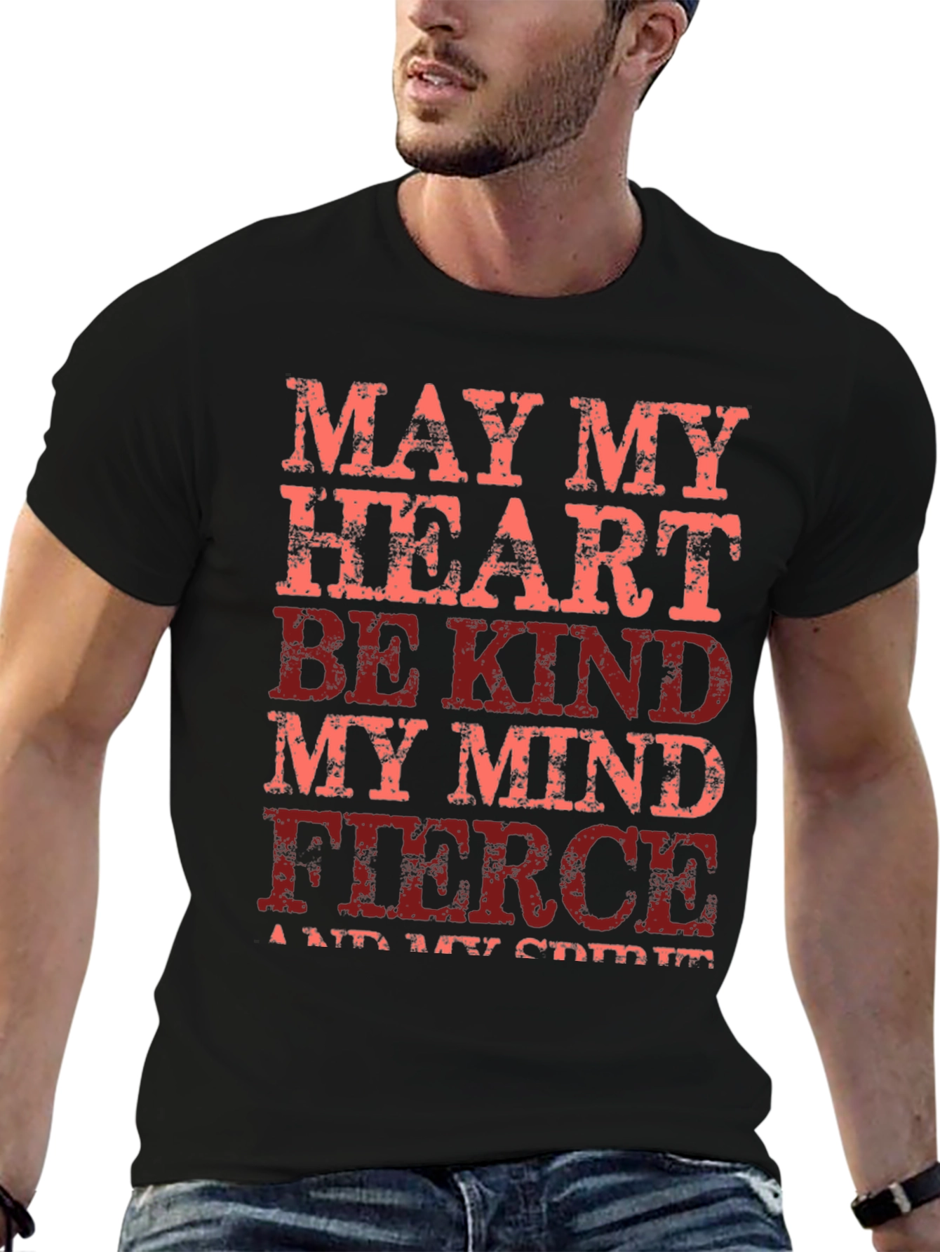 Kind Heart Fierce Mind Graphic T-Shirt