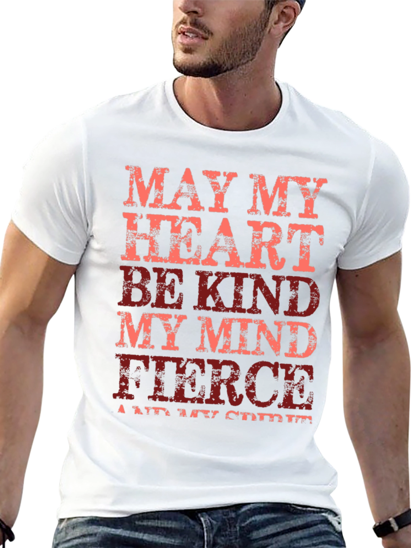 Kind Heart Fierce Mind Graphic T-Shirt