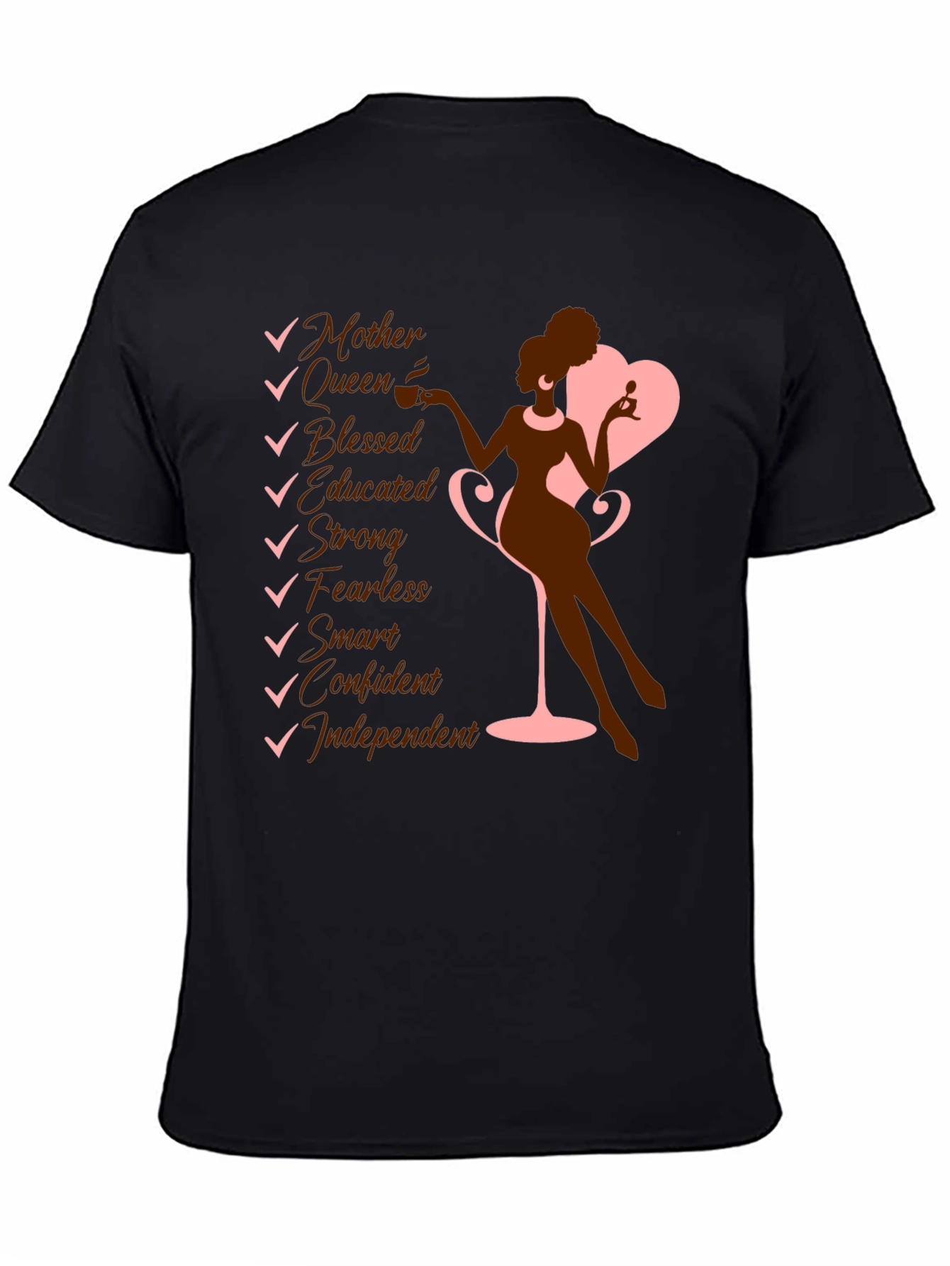Empowered Woman Graphic Tee - Mother Queen Confident