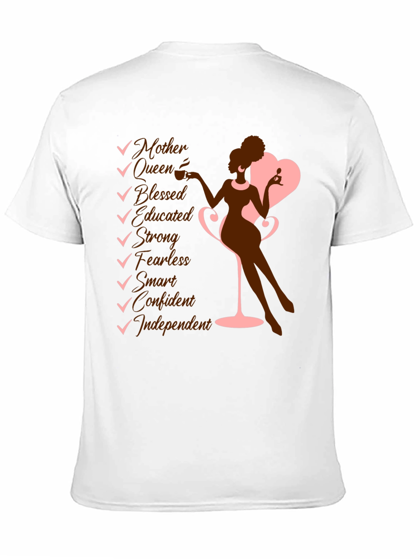 Empowered Woman Graphic Tee - Mother Queen Confident