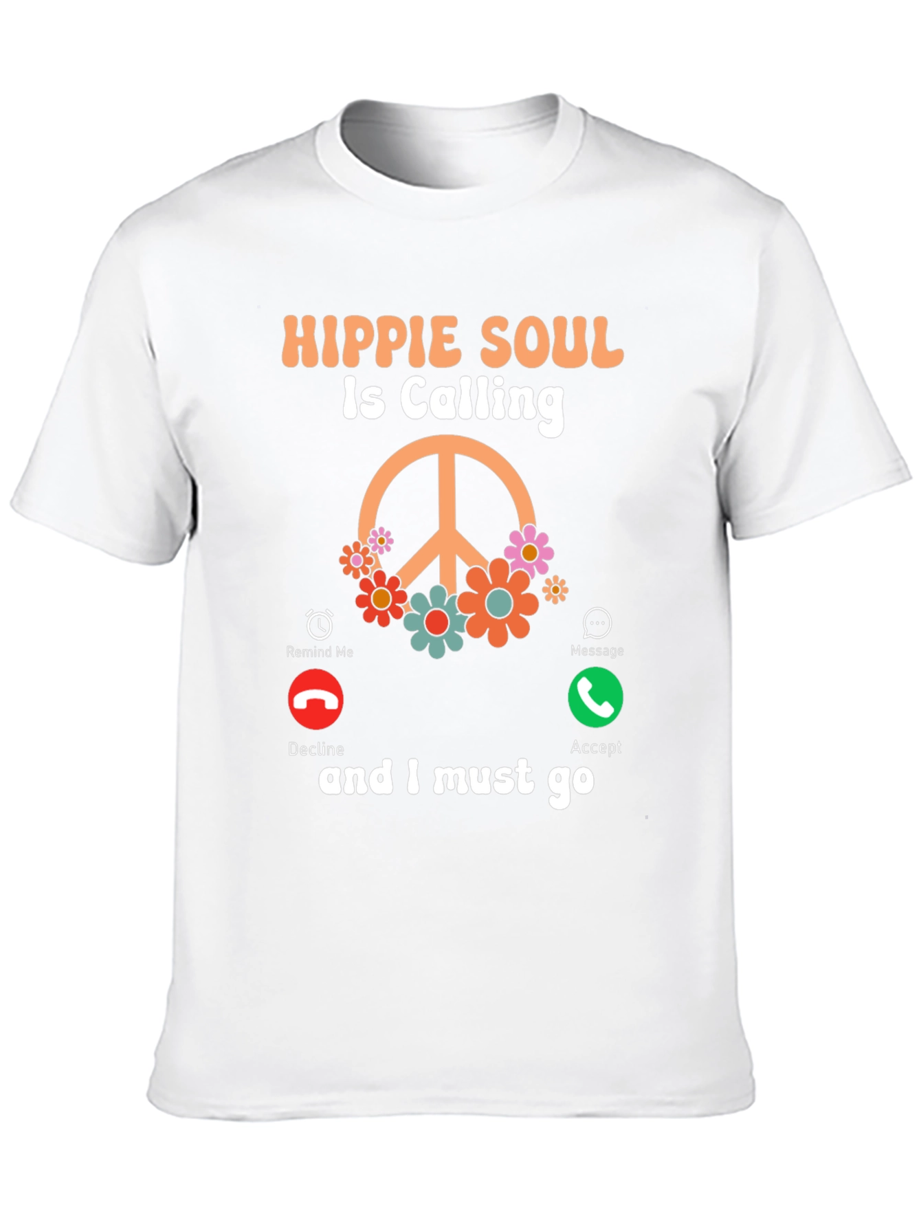 Hippie Soul Calling Graphic T-Shirt