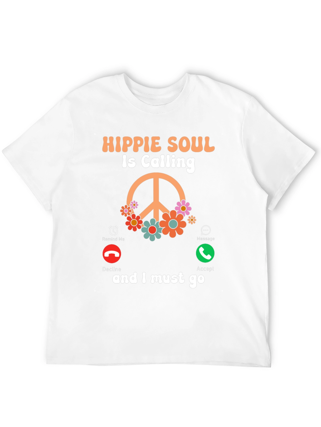 Hippie Soul Calling Graphic T-Shirt