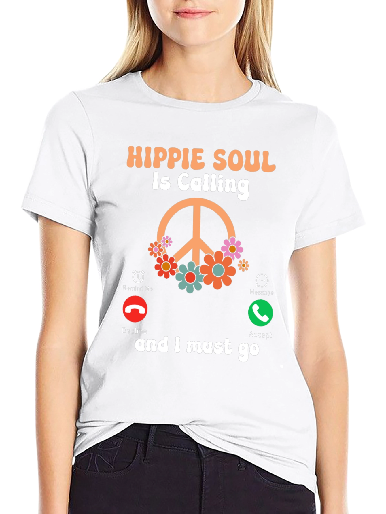 Hippie Soul Calling Graphic T-Shirt
