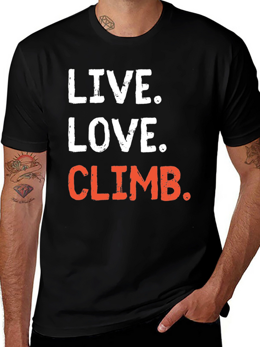 Live Love Climb Graphic Tee