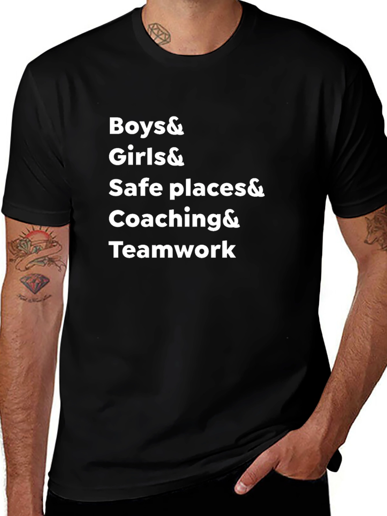 Boys & Girls & Safe Places Graphic Tee