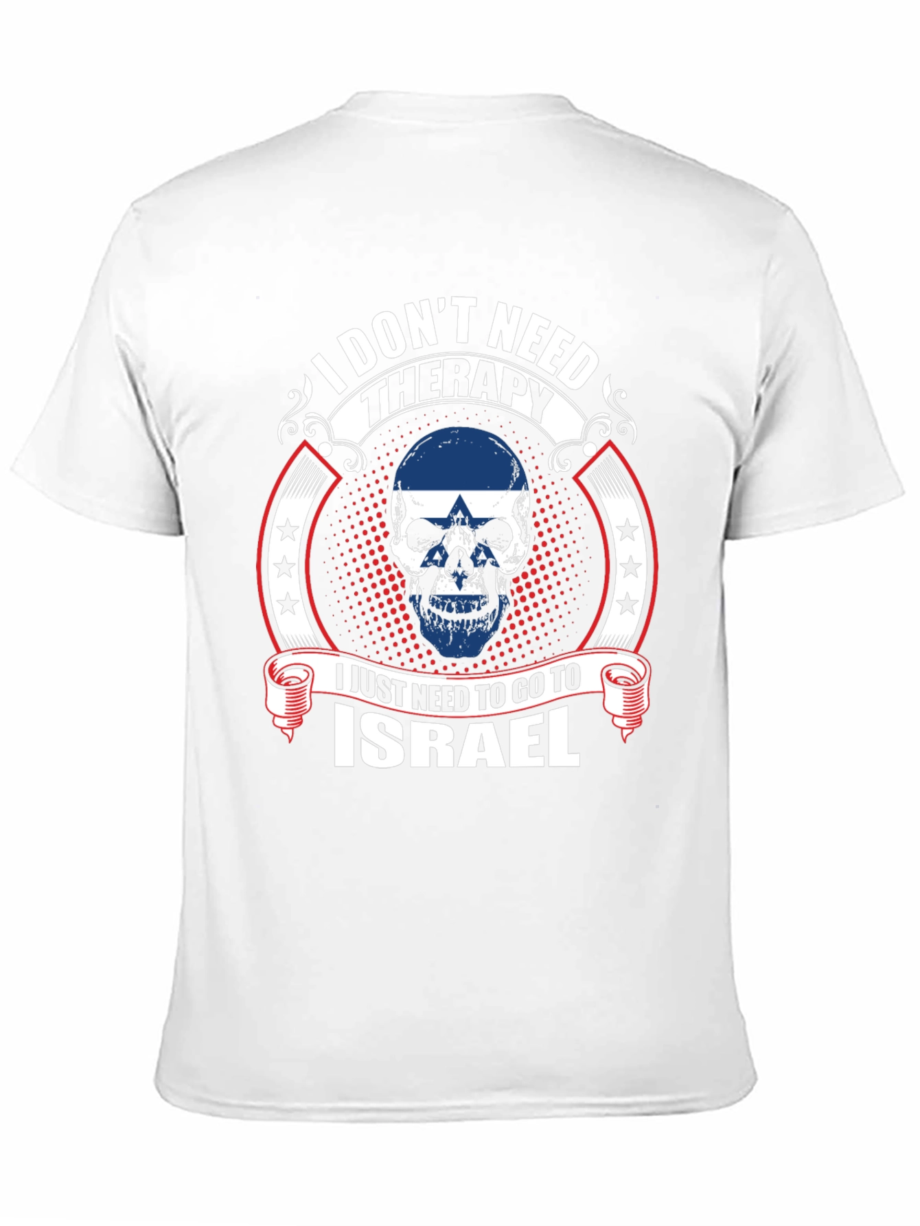 Israel Skull Graphic Tee