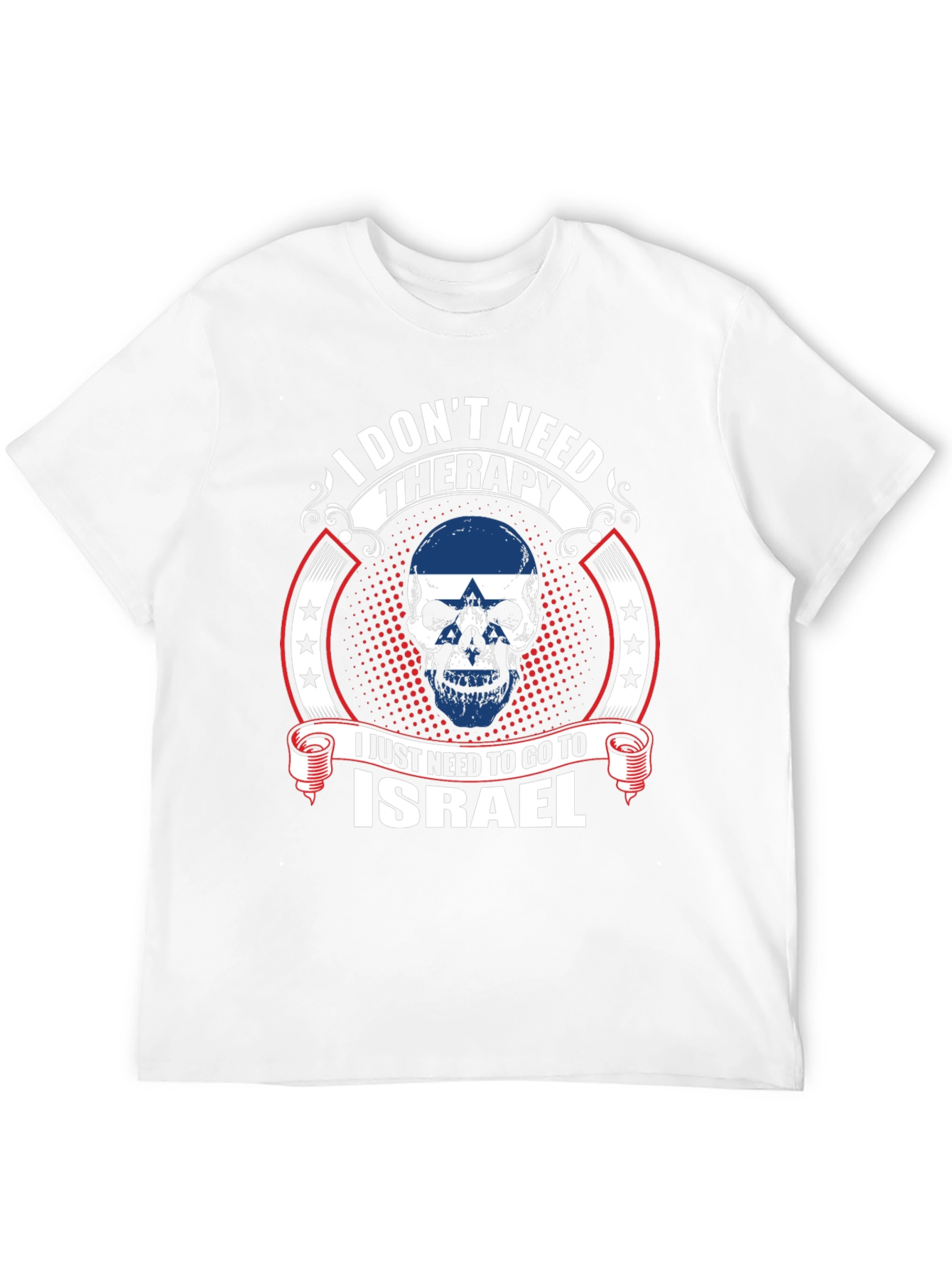Israel Skull Graphic Tee