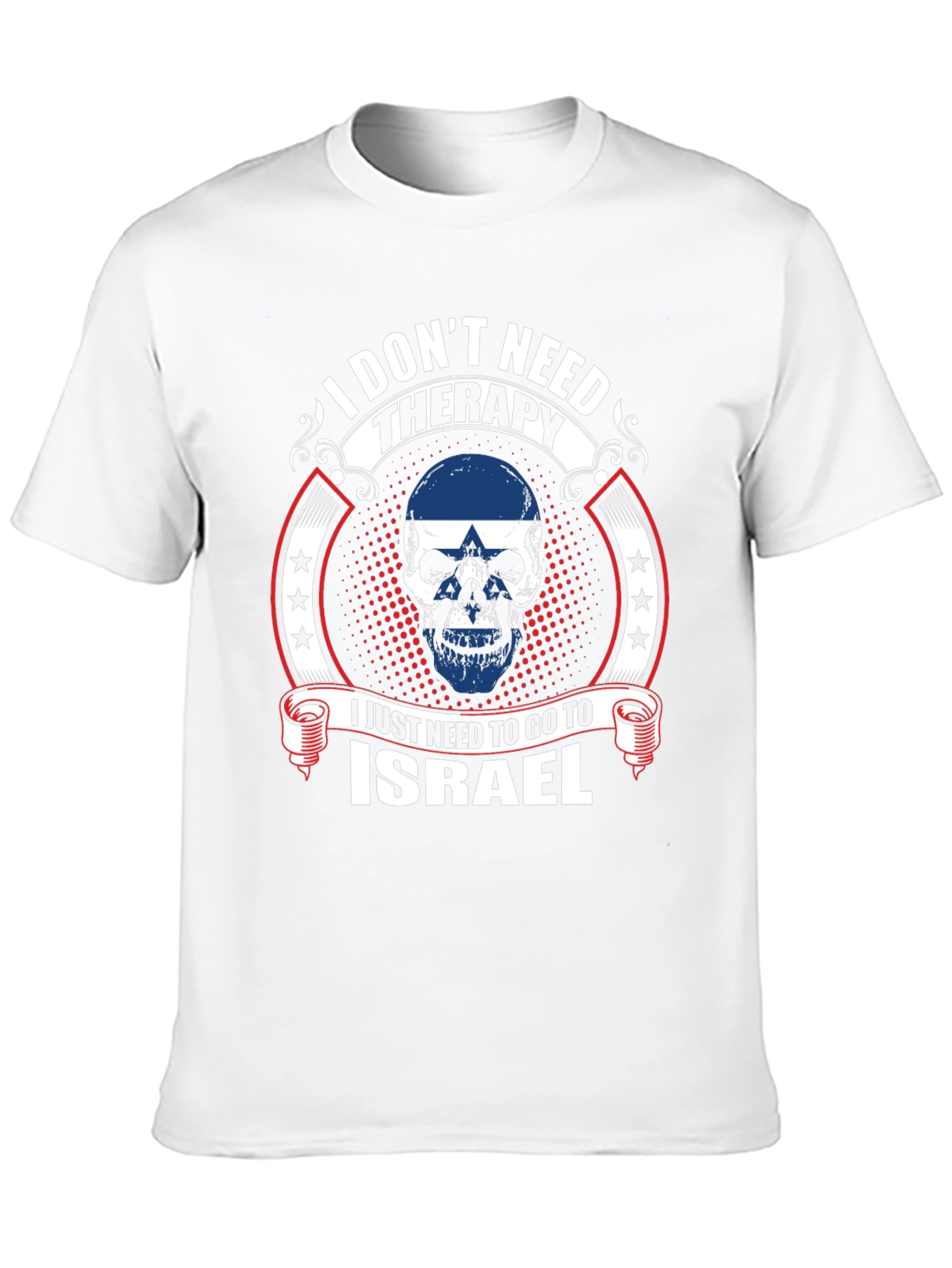 Israel Skull Graphic Tee