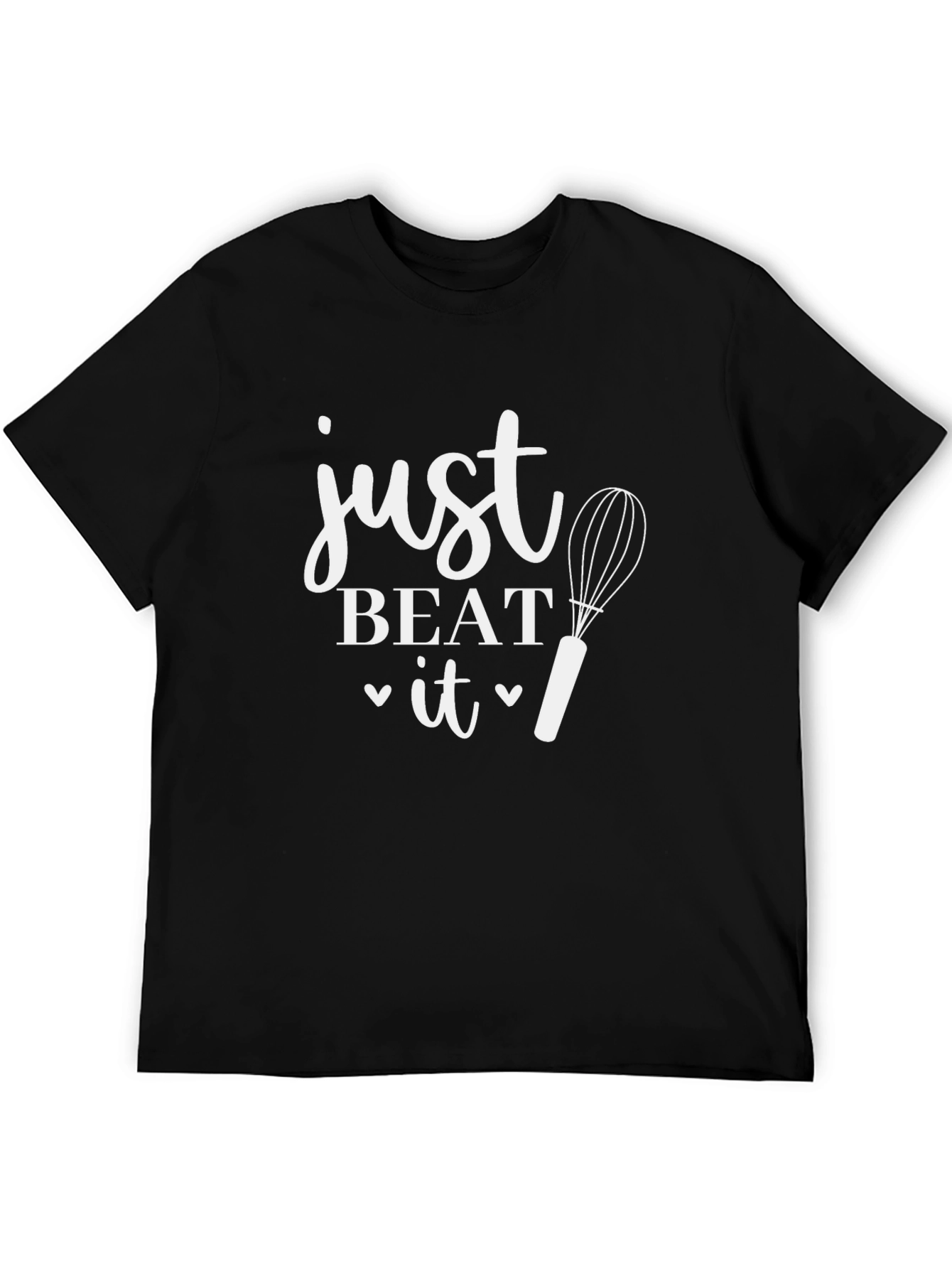 Just Beat It Black T-Shirt